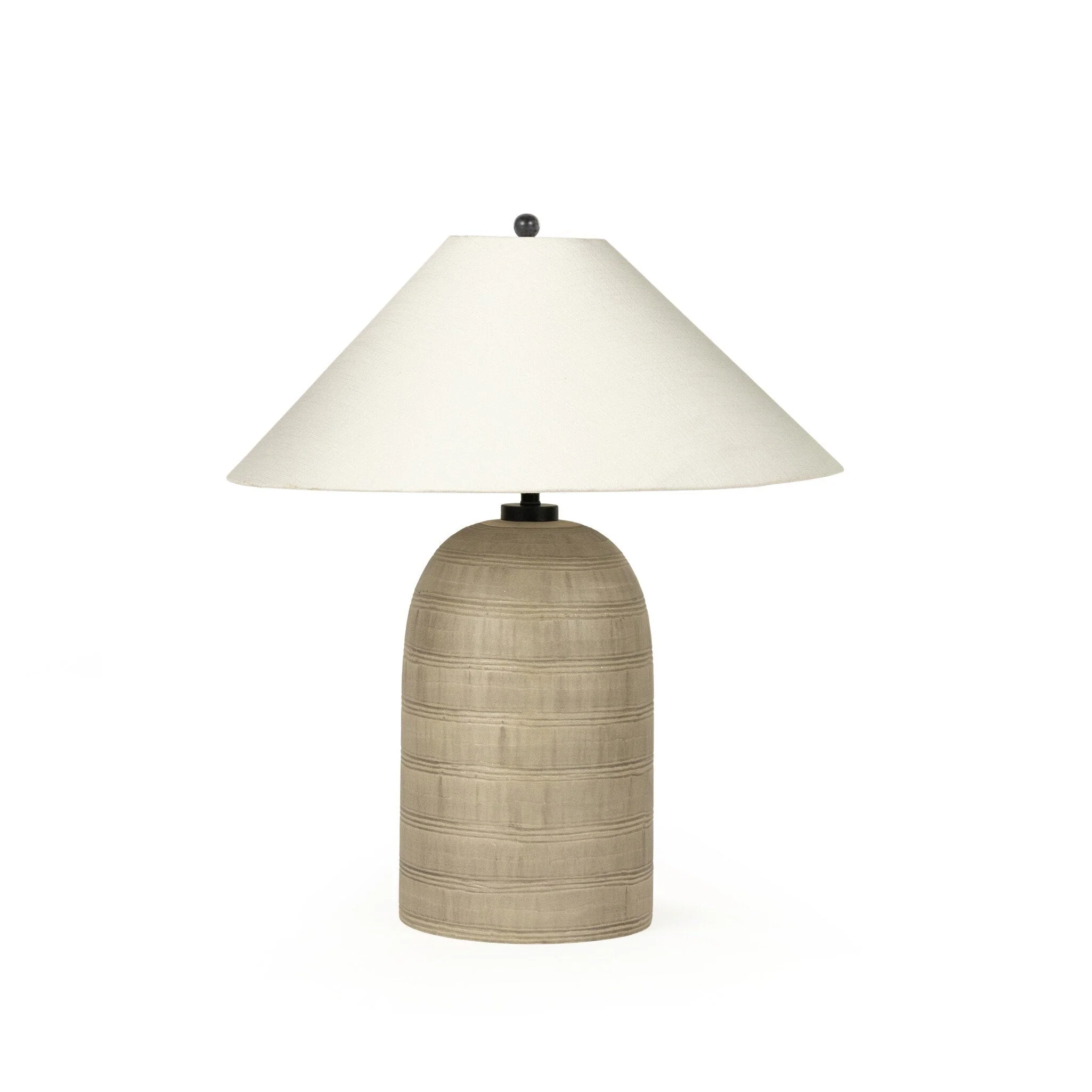 Brynner Table Lamp - Dripping Etched Silver - Image 1