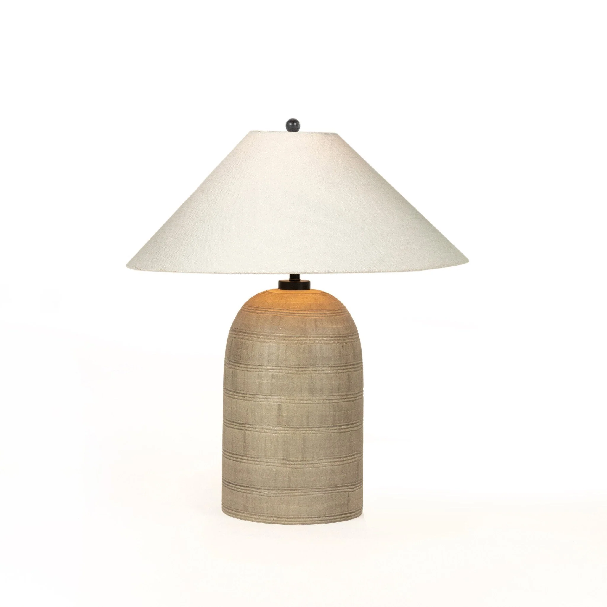 Brynner Table Lamp - Dripping Etched Silver - Image 2