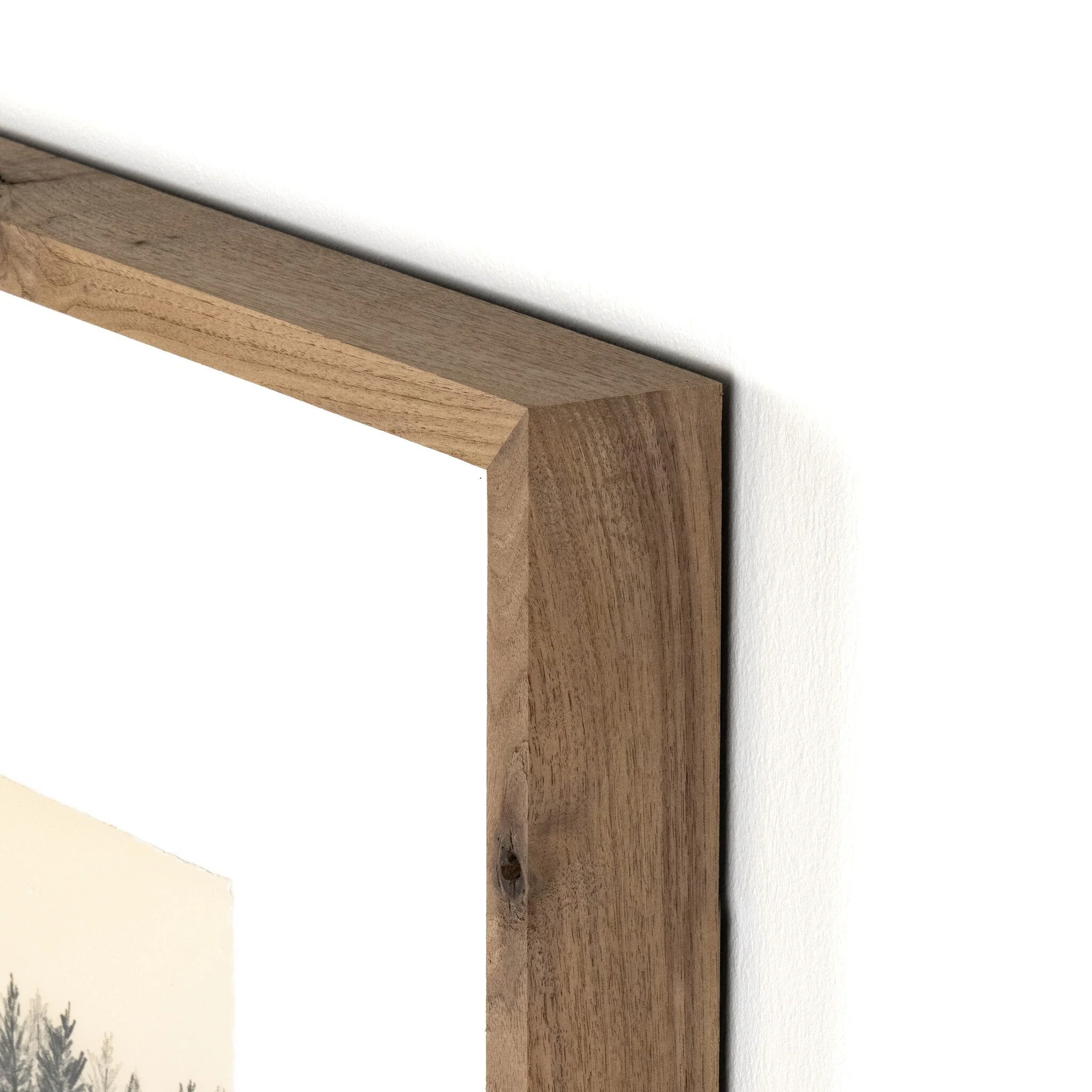 Serene I by Shaina Page - Rustic 2.5 Walnut - Image 3