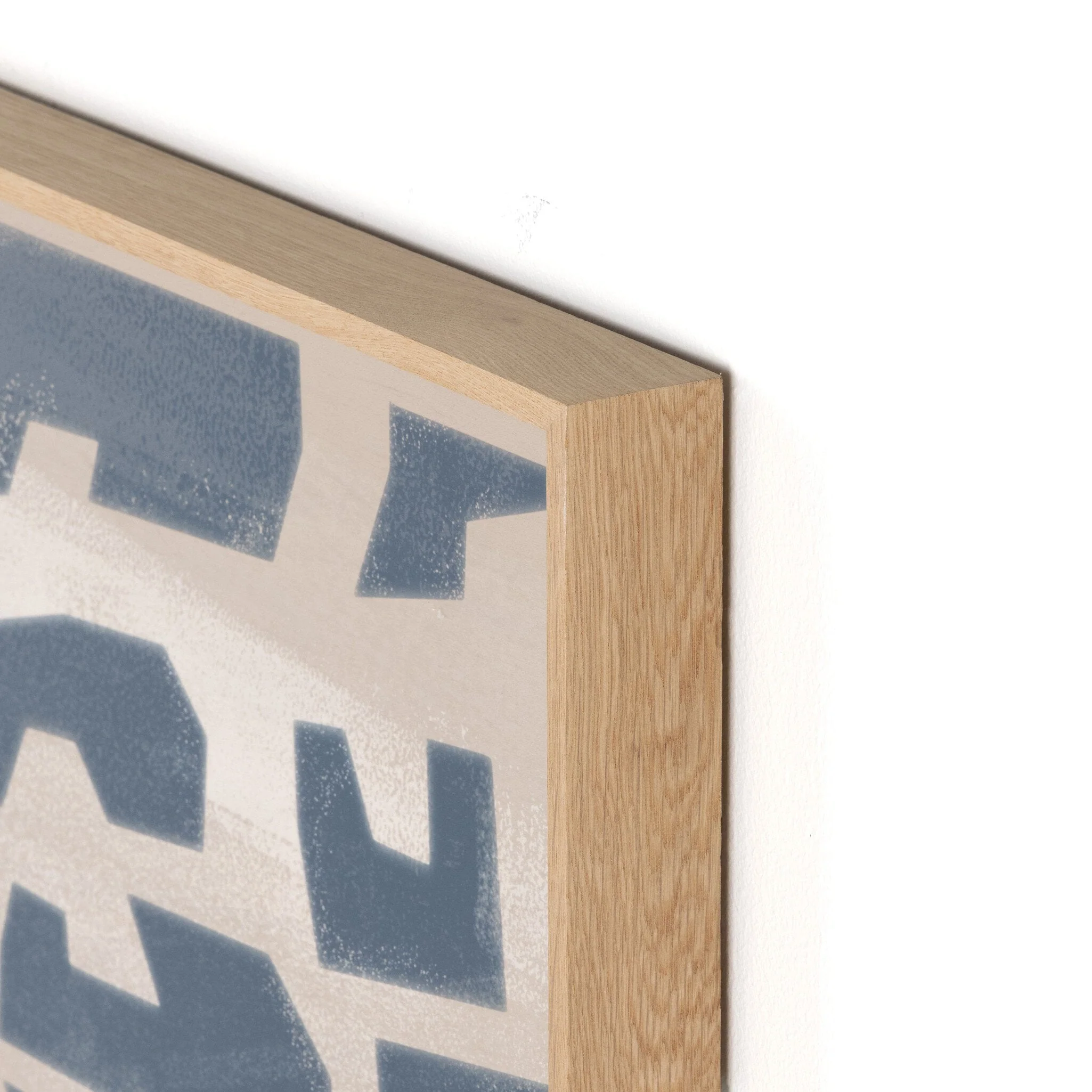 Block I by Coup d'Esprit - Vertical Grain White Oak Floater - Image 3