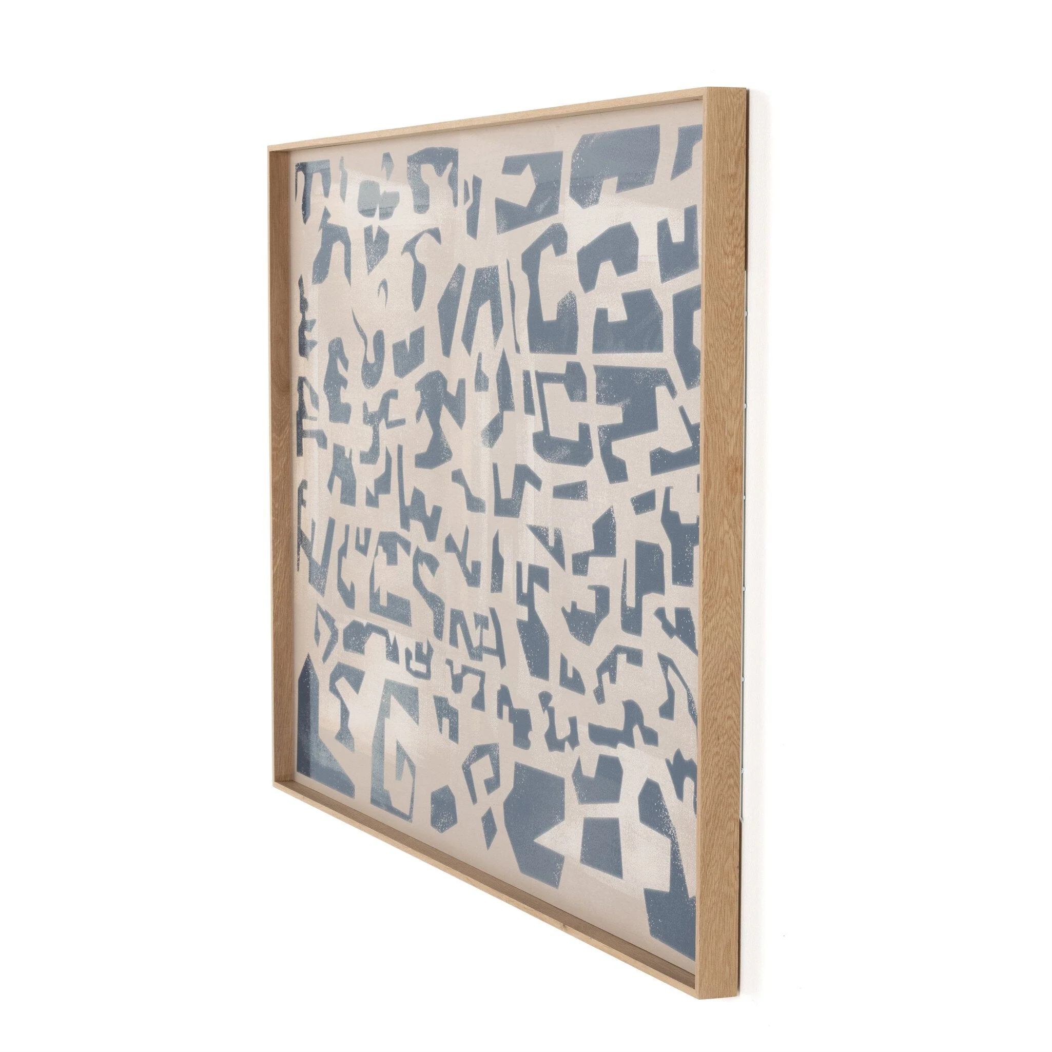 Block I by Coup d'Esprit - Vertical Grain White Oak Floater - Image 2
