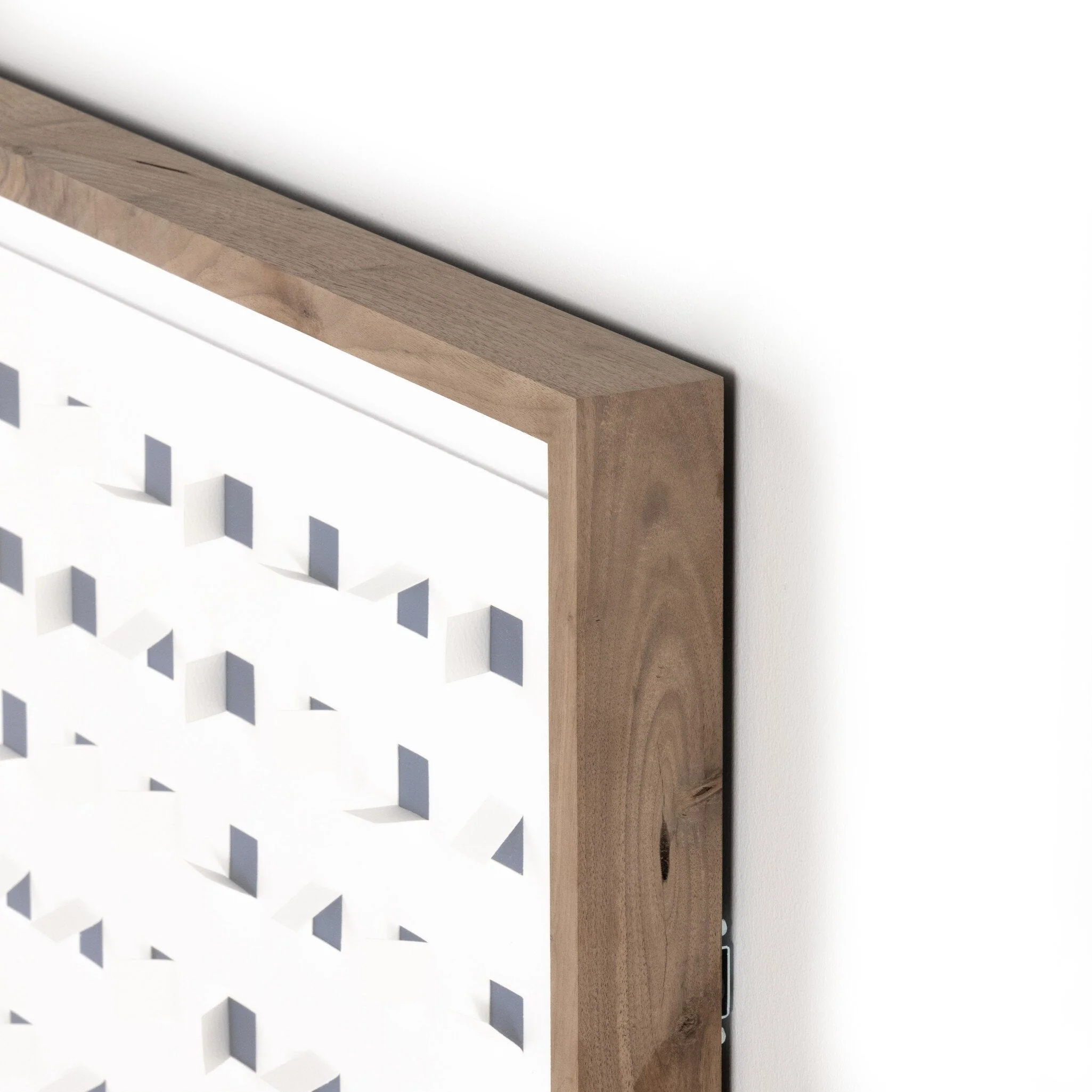 See Through Blue by FH Art Studio - Rustic 2.5 Walnut - Image 3