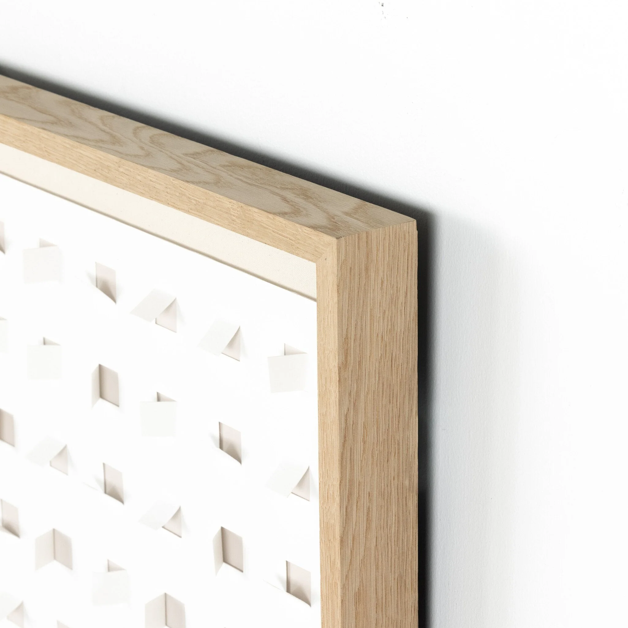 See Through Sand by FH Art Studio - Vertical Grain 2.5 White Oak | 72" x 32" - Image 3