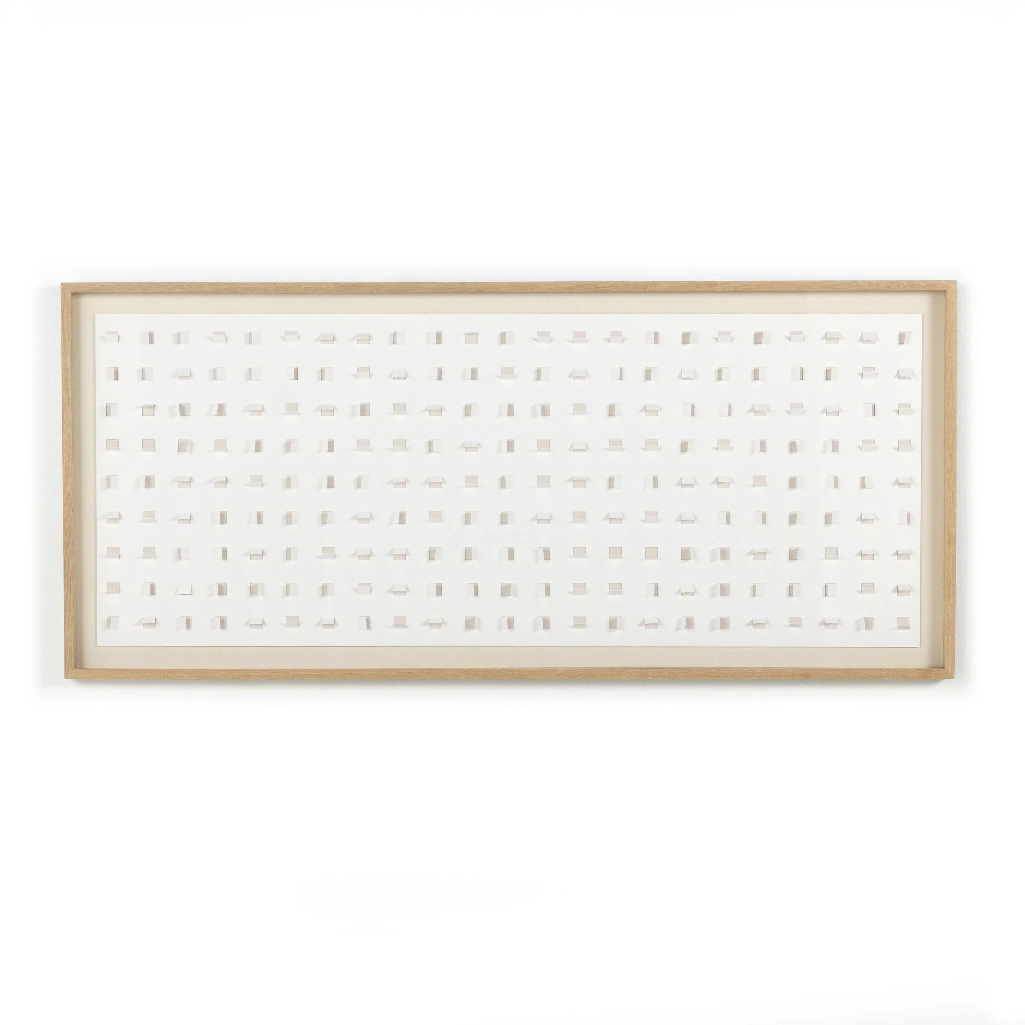 See Through Sand by FH Art Studio - Vertical Grain 2.5 White Oak | 72" x 32" - Image 1