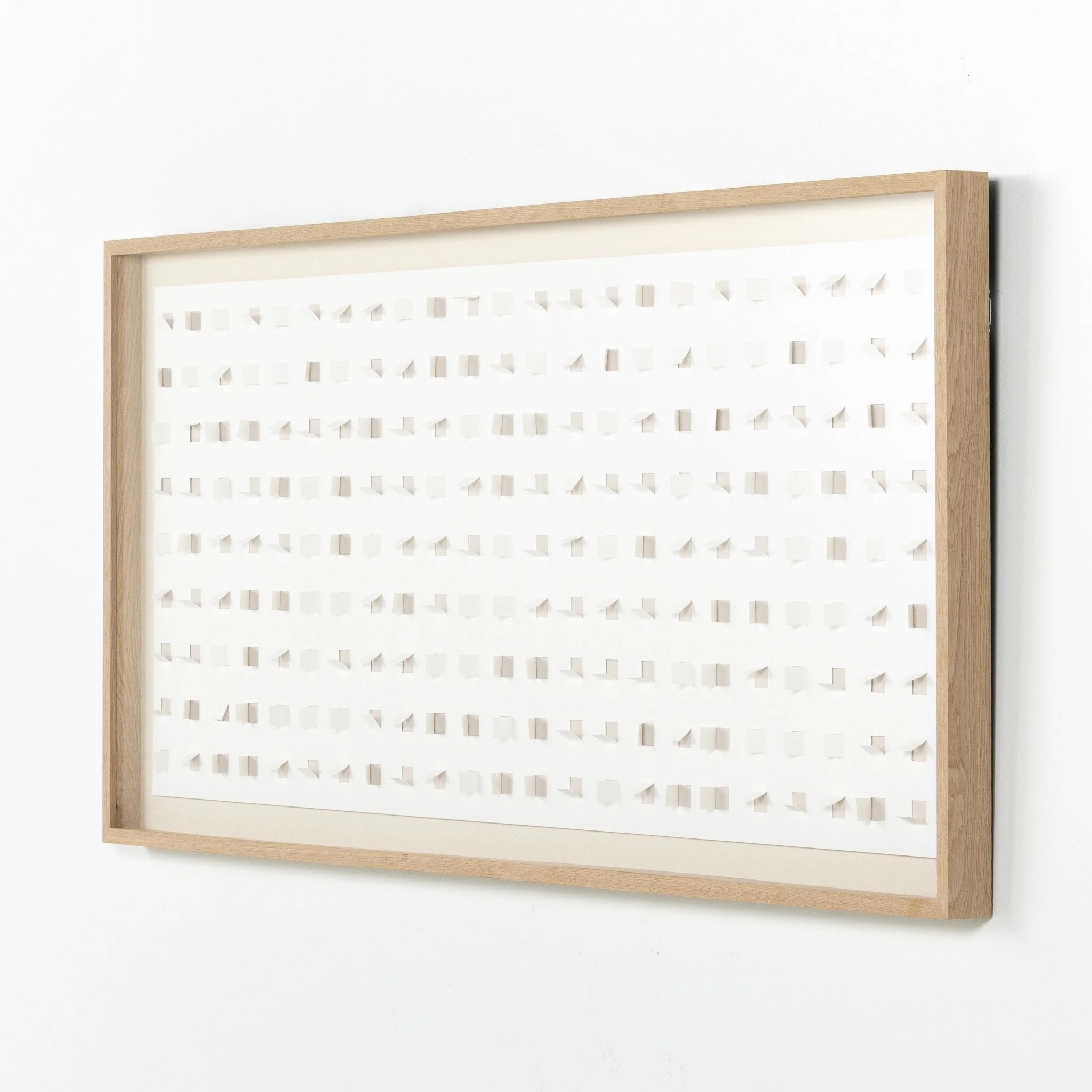 See Through Sand by FH Art Studio - Vertical Grain 2.5 White Oak | 72" x 32" - Image 2