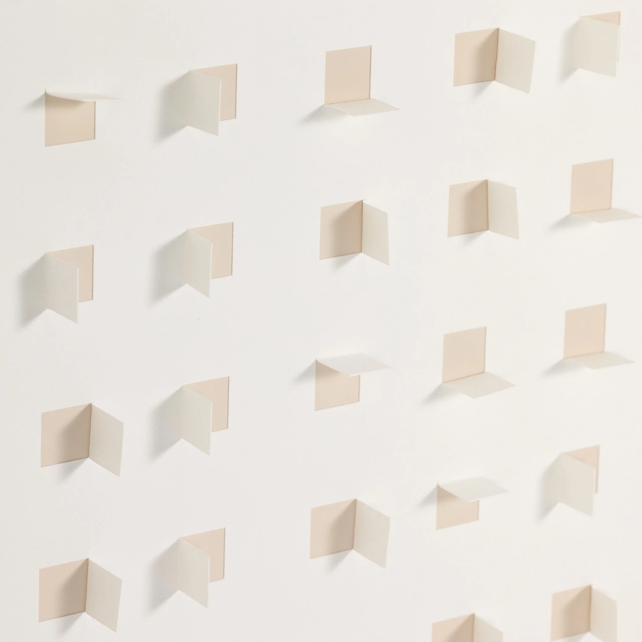 See Through Sand by FH Art Studio - Vertical Grain 2.5 White Oak | 48" x 48" - Image 2