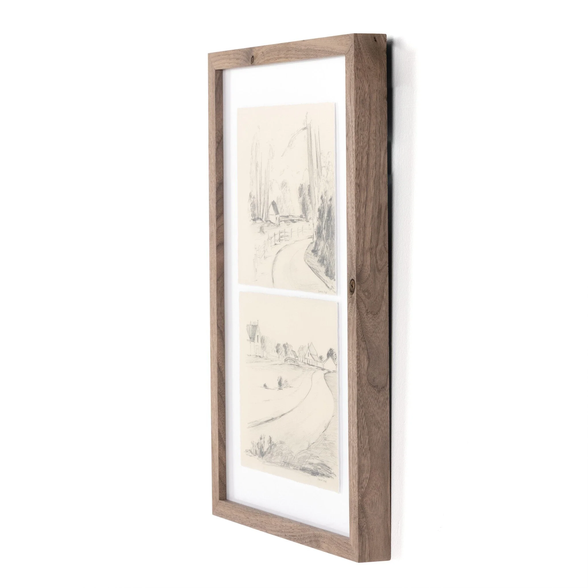 In The Country I by Shaina Page - Rustic 1.5 Walnut - Image 2