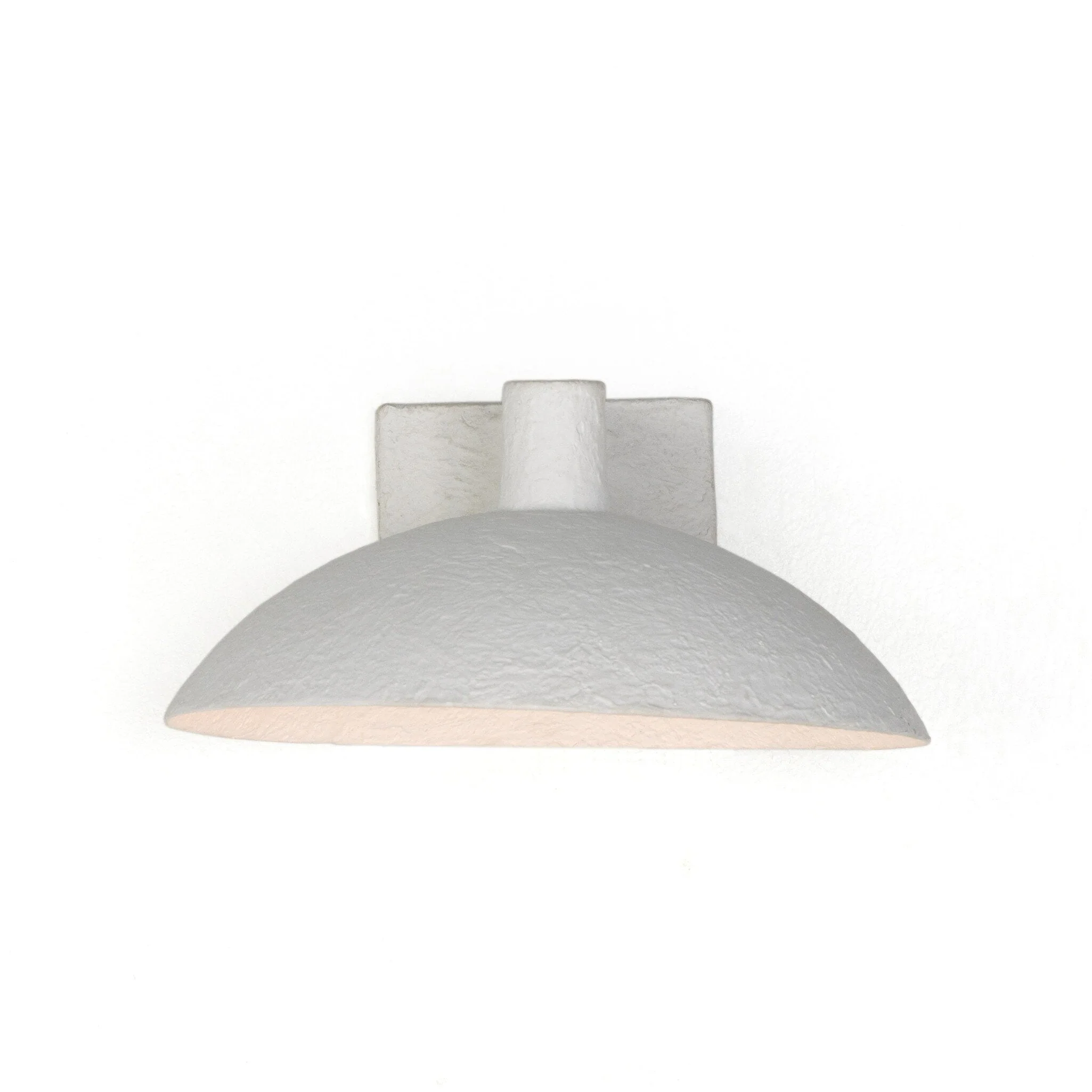 Santorini Sconce - Matte White Plaster - Image 2