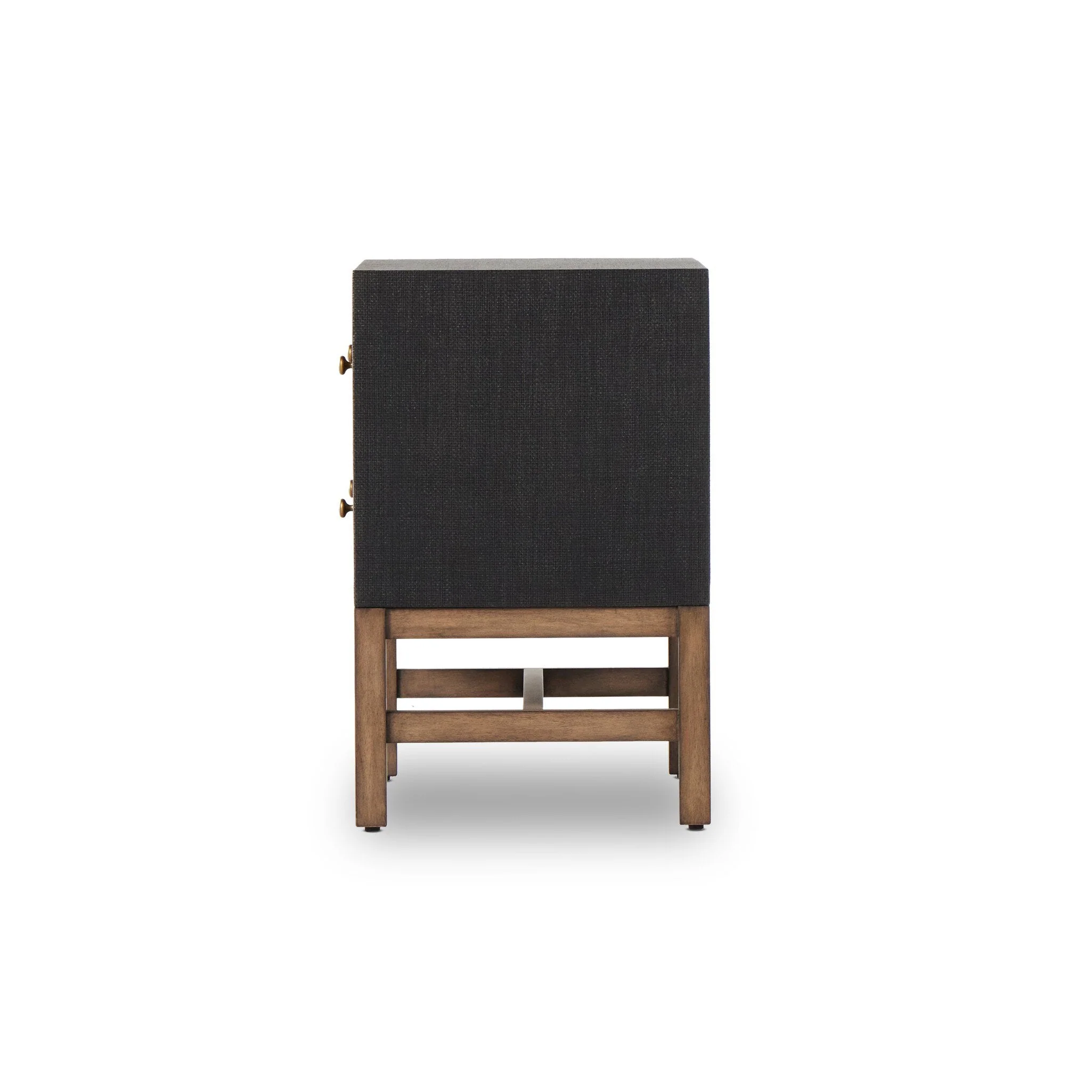 Fiona Nightstand - Black Raffia - Image 3