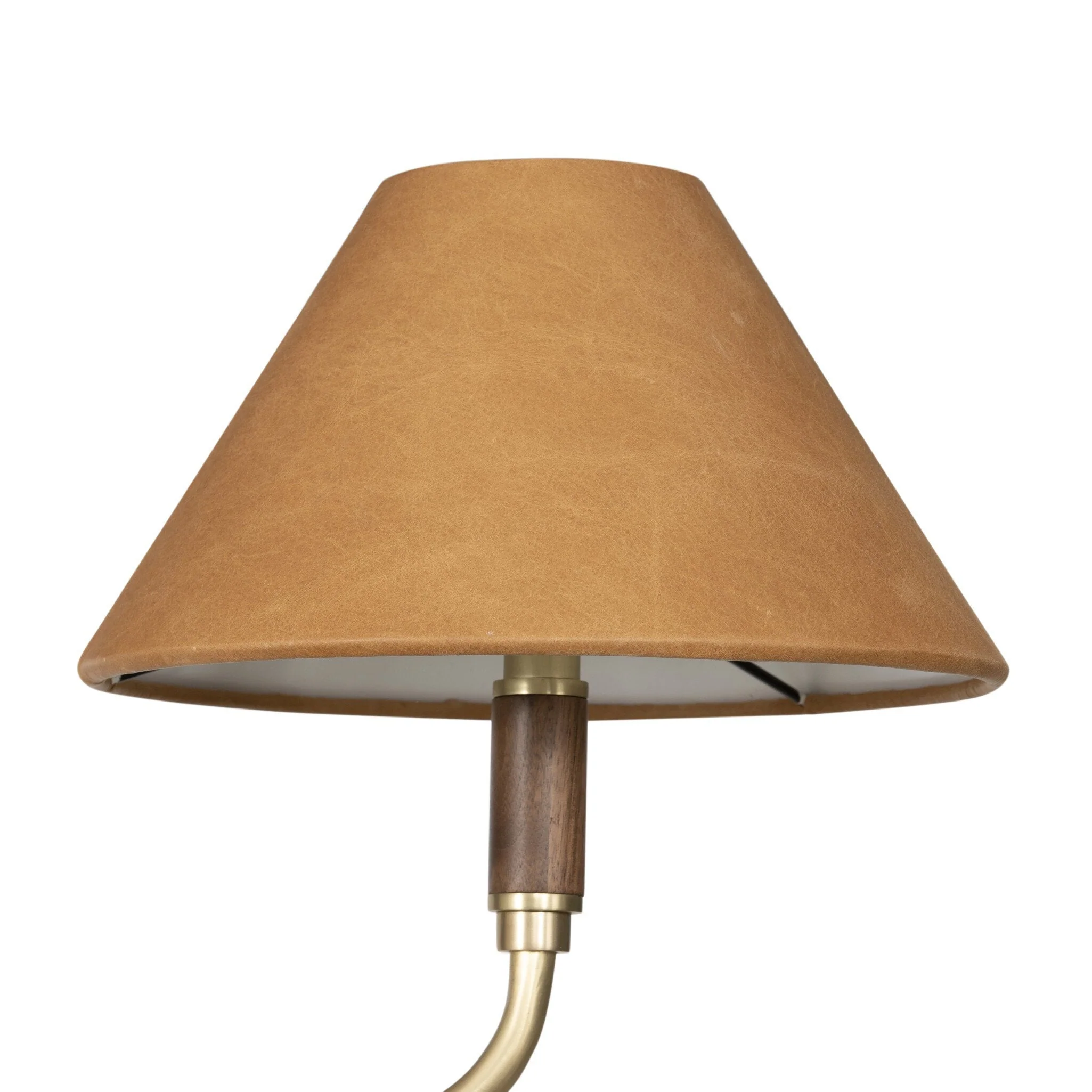 Cullen Linear Double Pendant - Camel Leather - Image 2