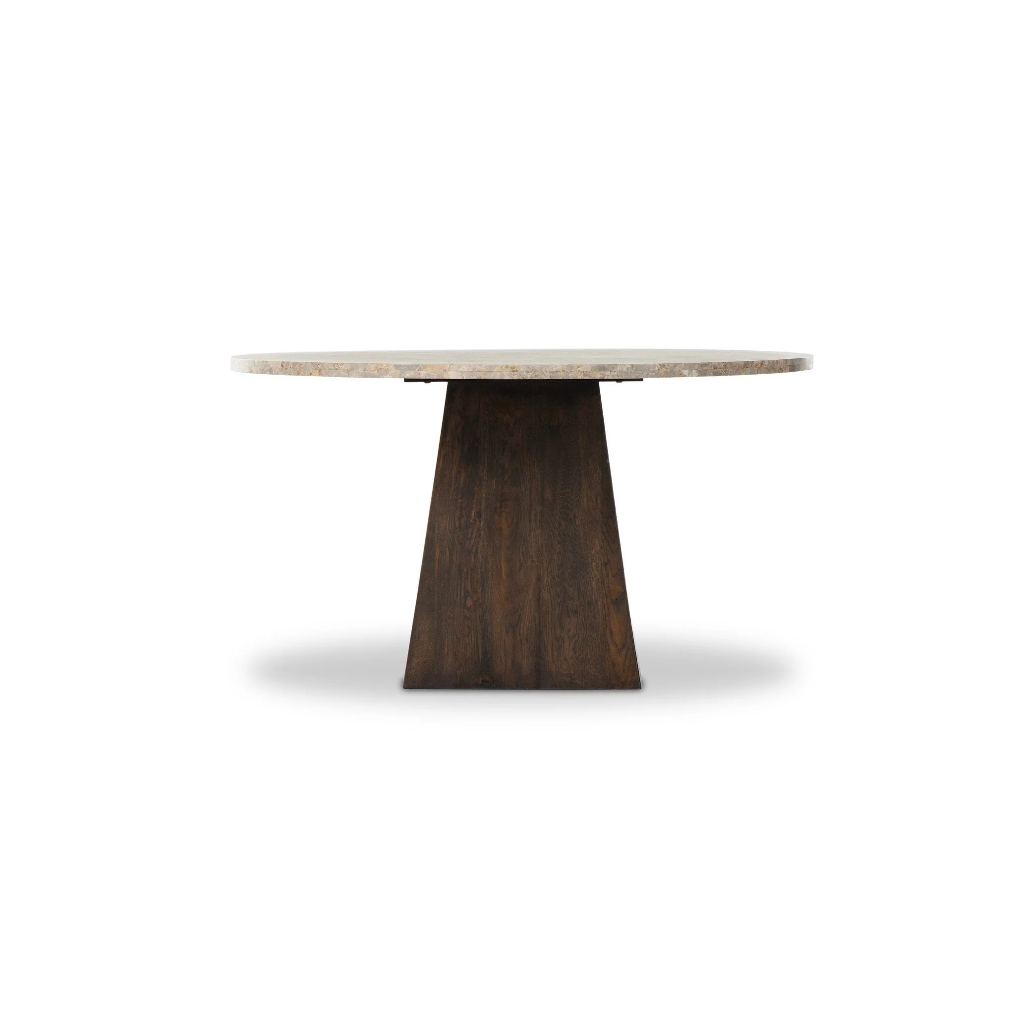 Brisa Round Dining Table 55" - Dune Onyx - Image 1