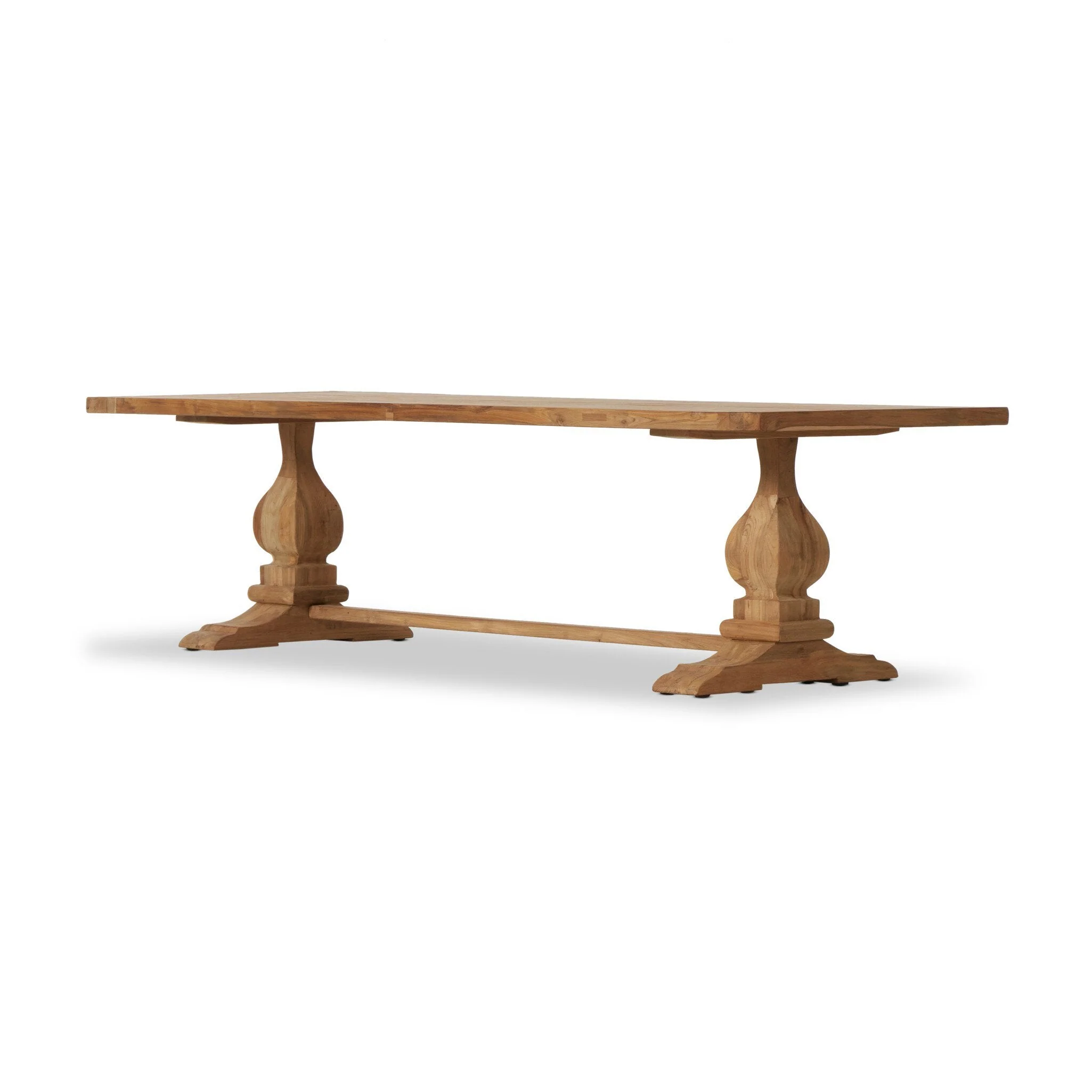 Novell Outdoor Dining Table-111" - Reclaimed Natural FSC - Image 2