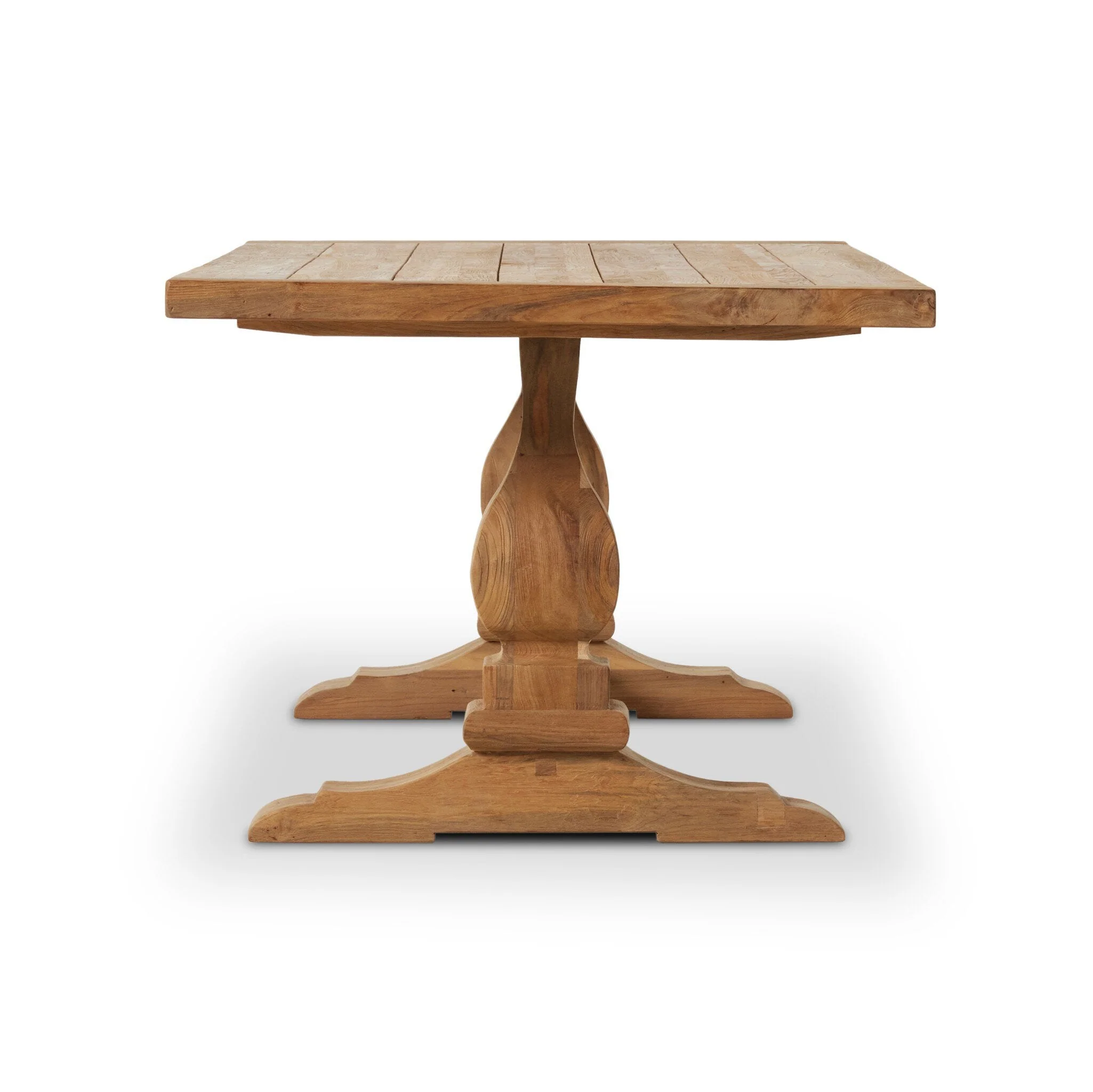 Novell Outdoor Dining Table-111" - Reclaimed Natural FSC - Image 3