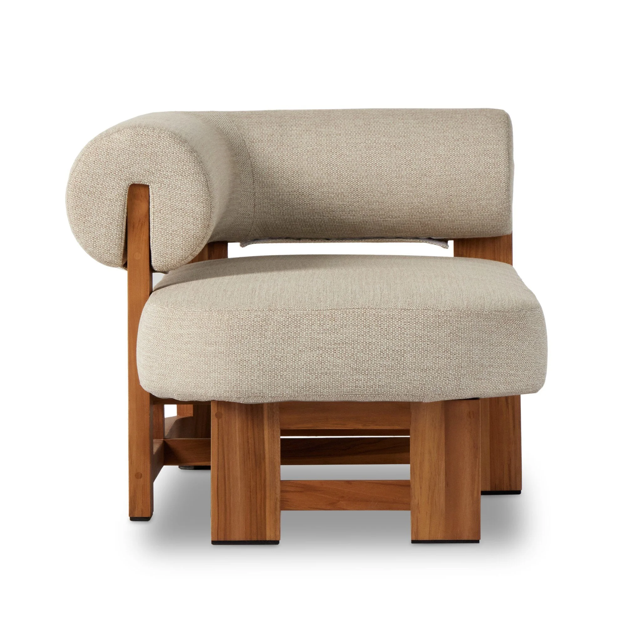 Malta Outdoor Chaise - Faye Sand - Image 3
