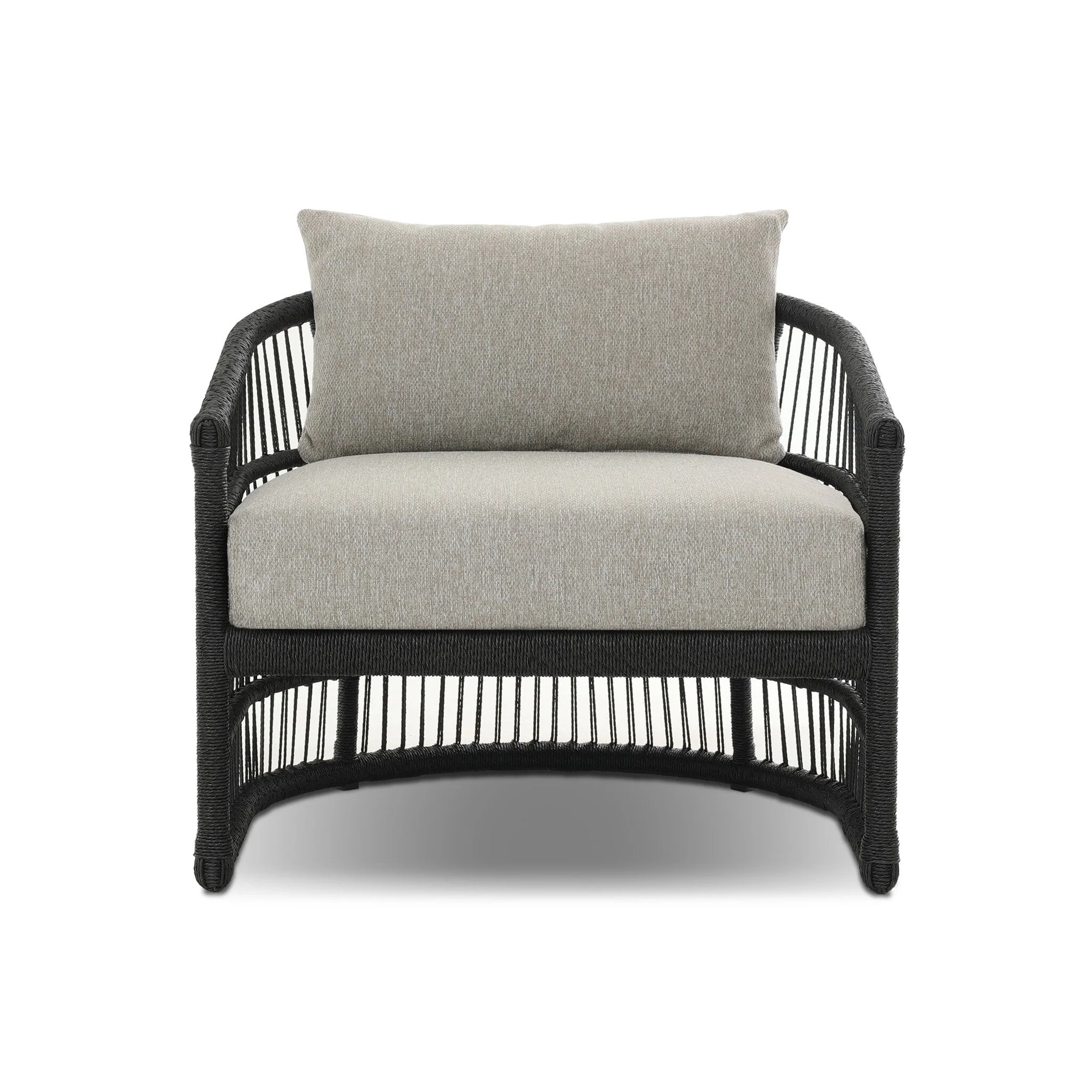 Montecito Outdoor Chair - Concha Fog - Image 1