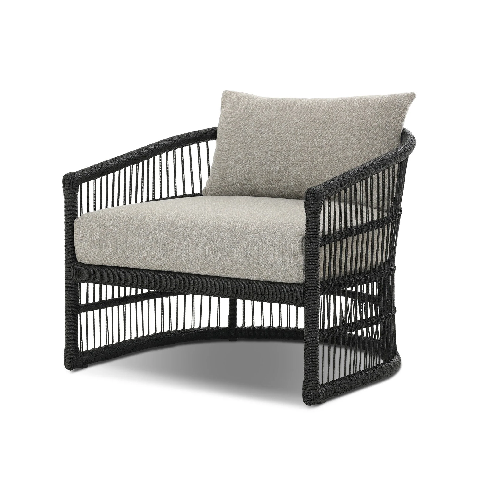 Montecito Outdoor Chair - Concha Fog - Image 2