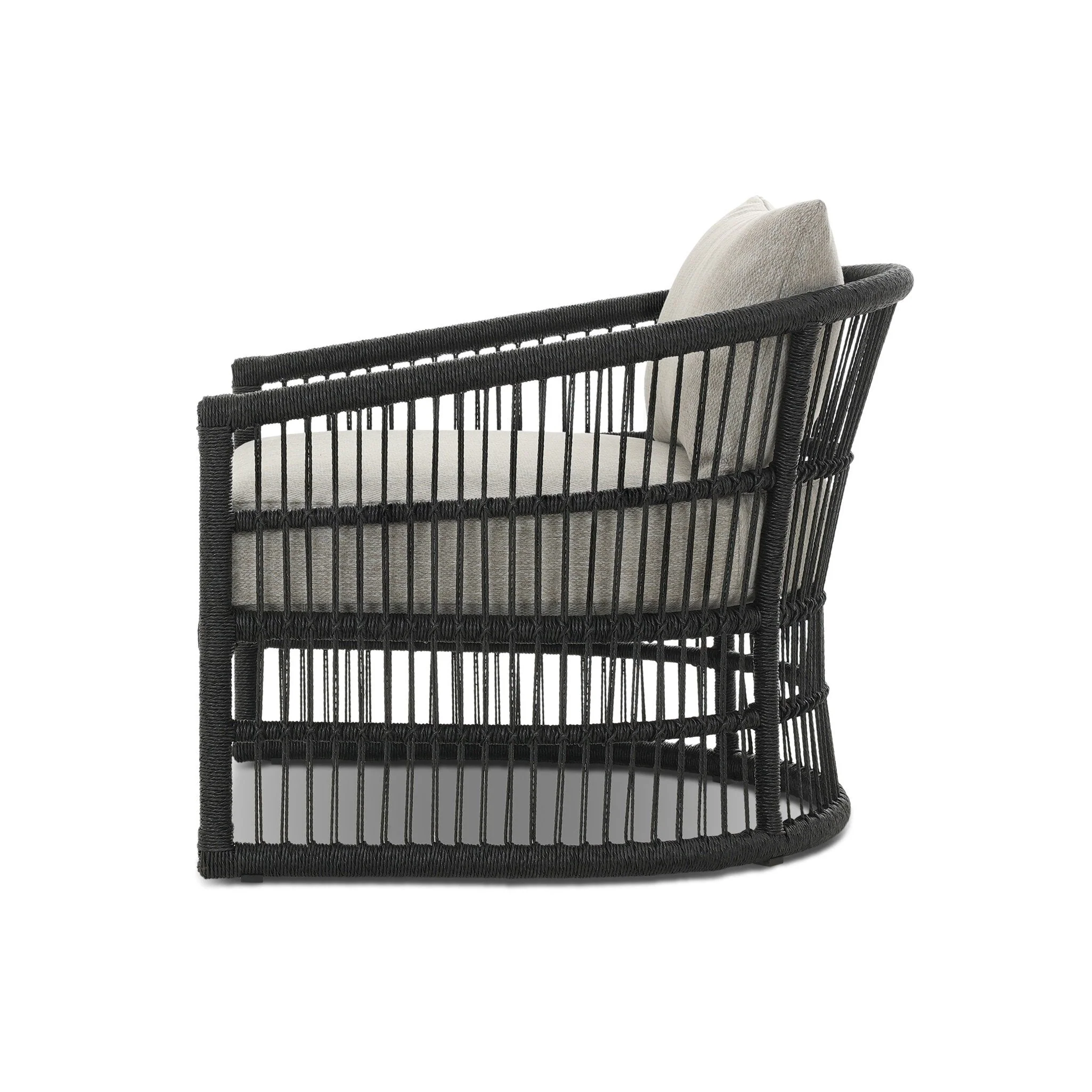 Montecito Outdoor Chair - Concha Fog - Image 3