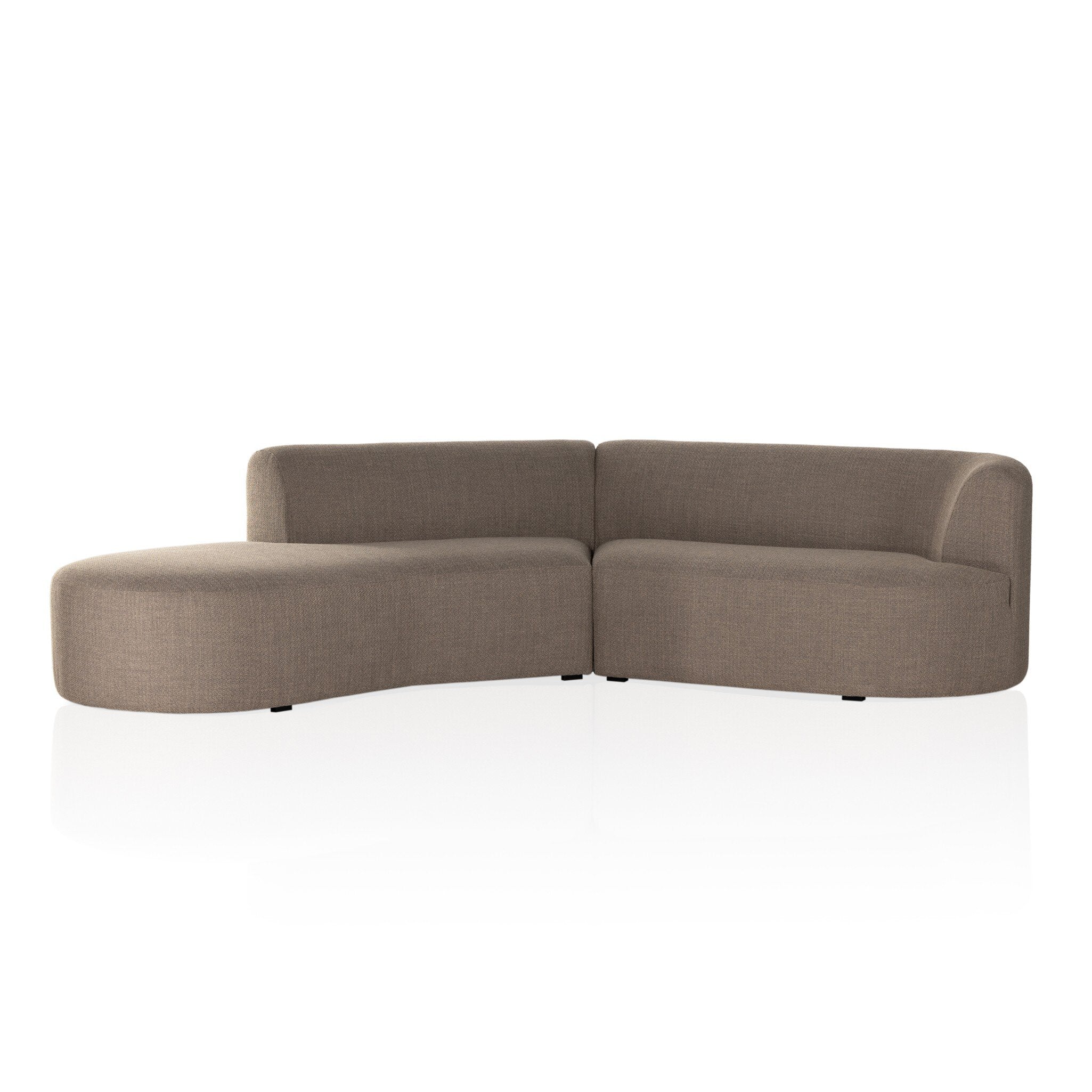 Kipton 2-Piece Sectional - Gibson Mink | Left Chaise - Image 1