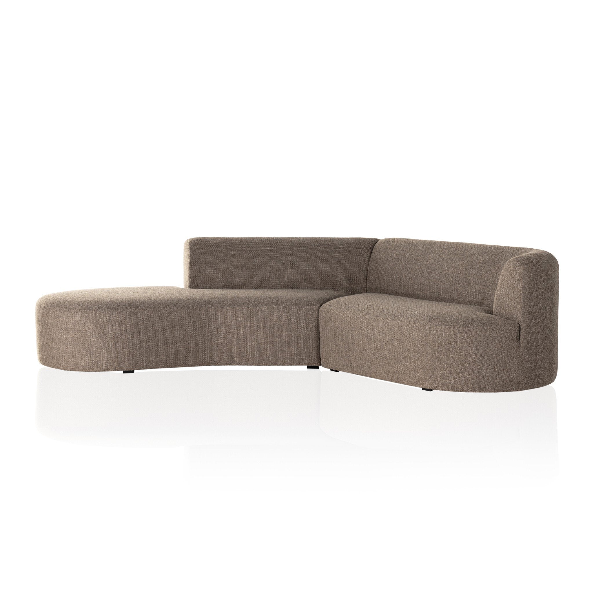 Kipton 2-Piece Sectional - Gibson Mink | Left Chaise - Image 2
