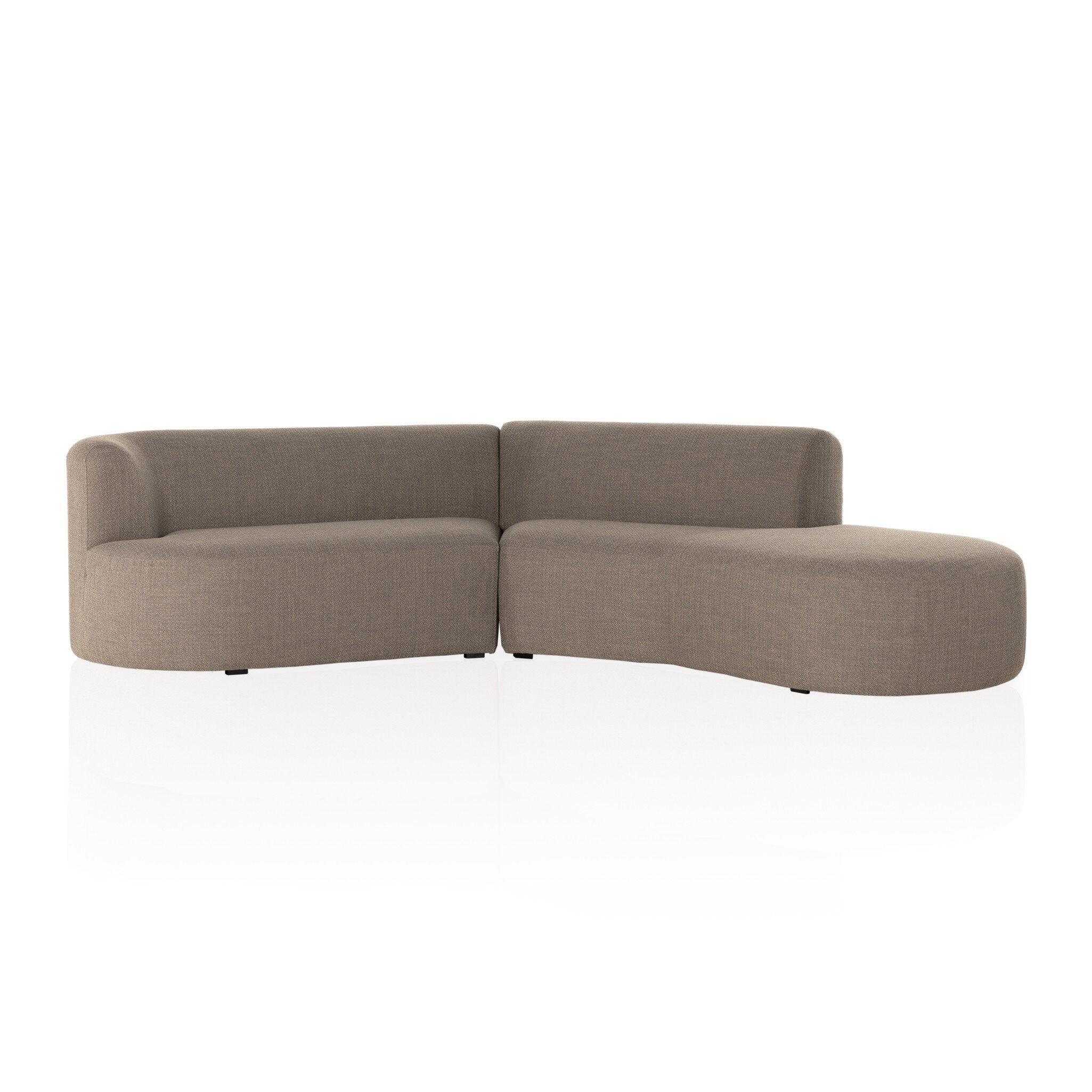 Kipton 2-Piece Sectional - Gibson Mink | Right Chaise - Image 2