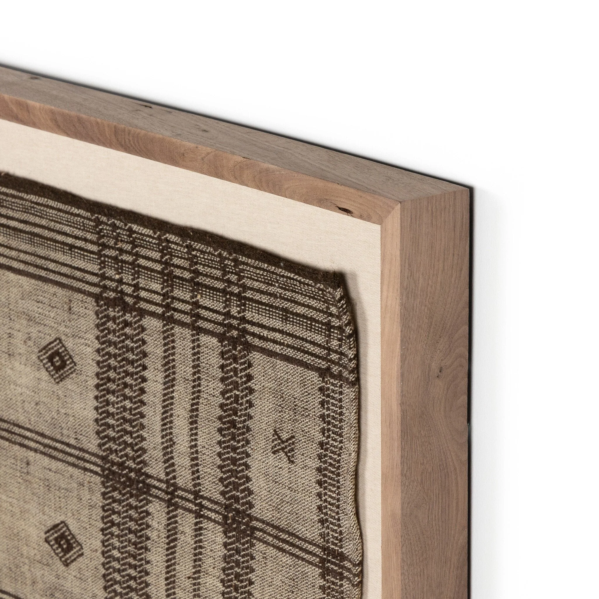 Bhujodi Textile - Rustic 2.5 Walnut - Image 3