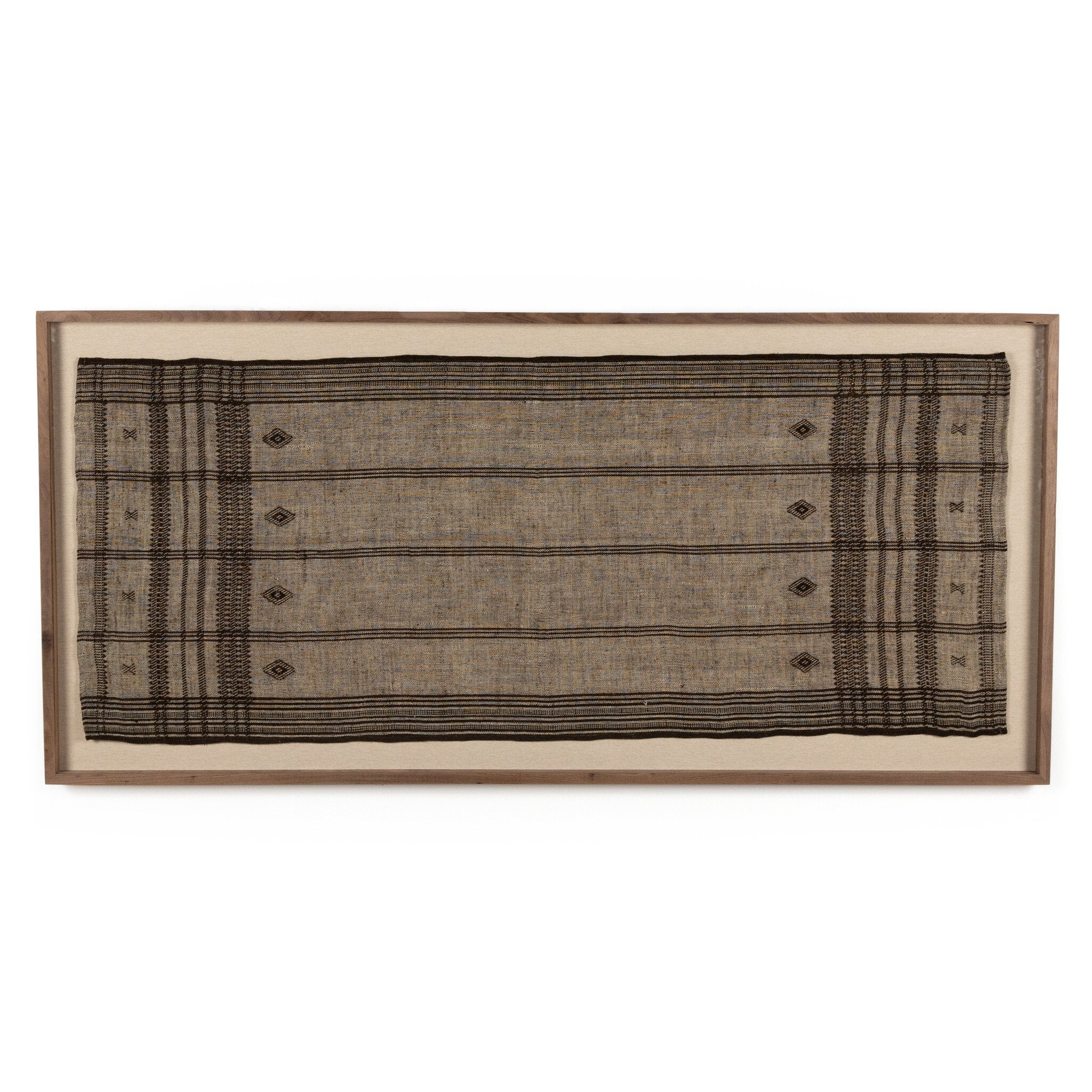 Bhujodi Textile – Rustic 2.5 Walnut