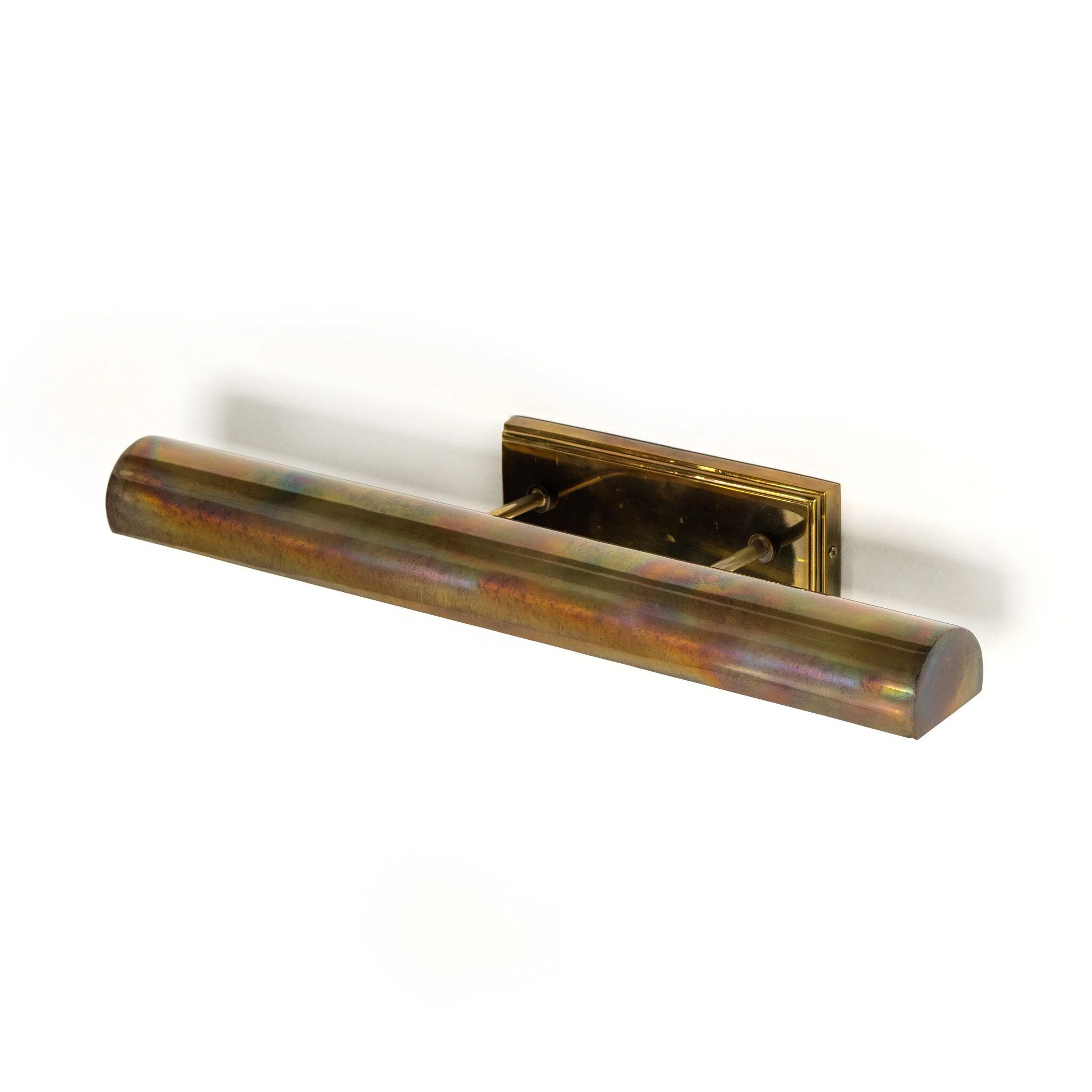 Clement Wide Picture Light - Burnt Brass - Image 3