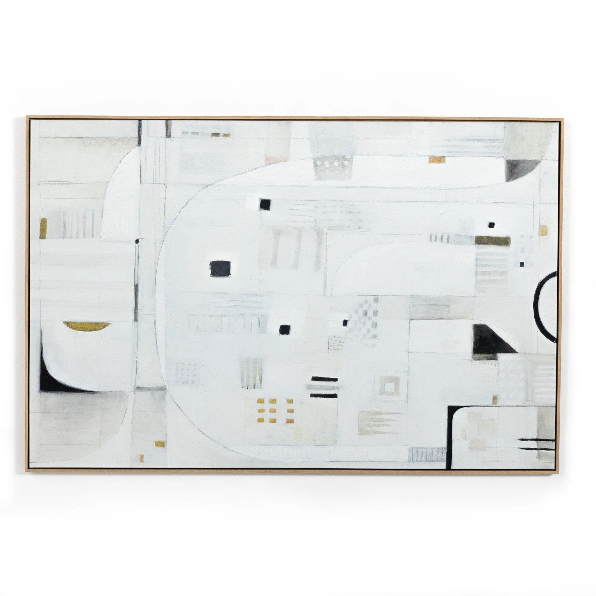 Dream by Jess Engle - Vertical Grain White Oak Floater - Image 1