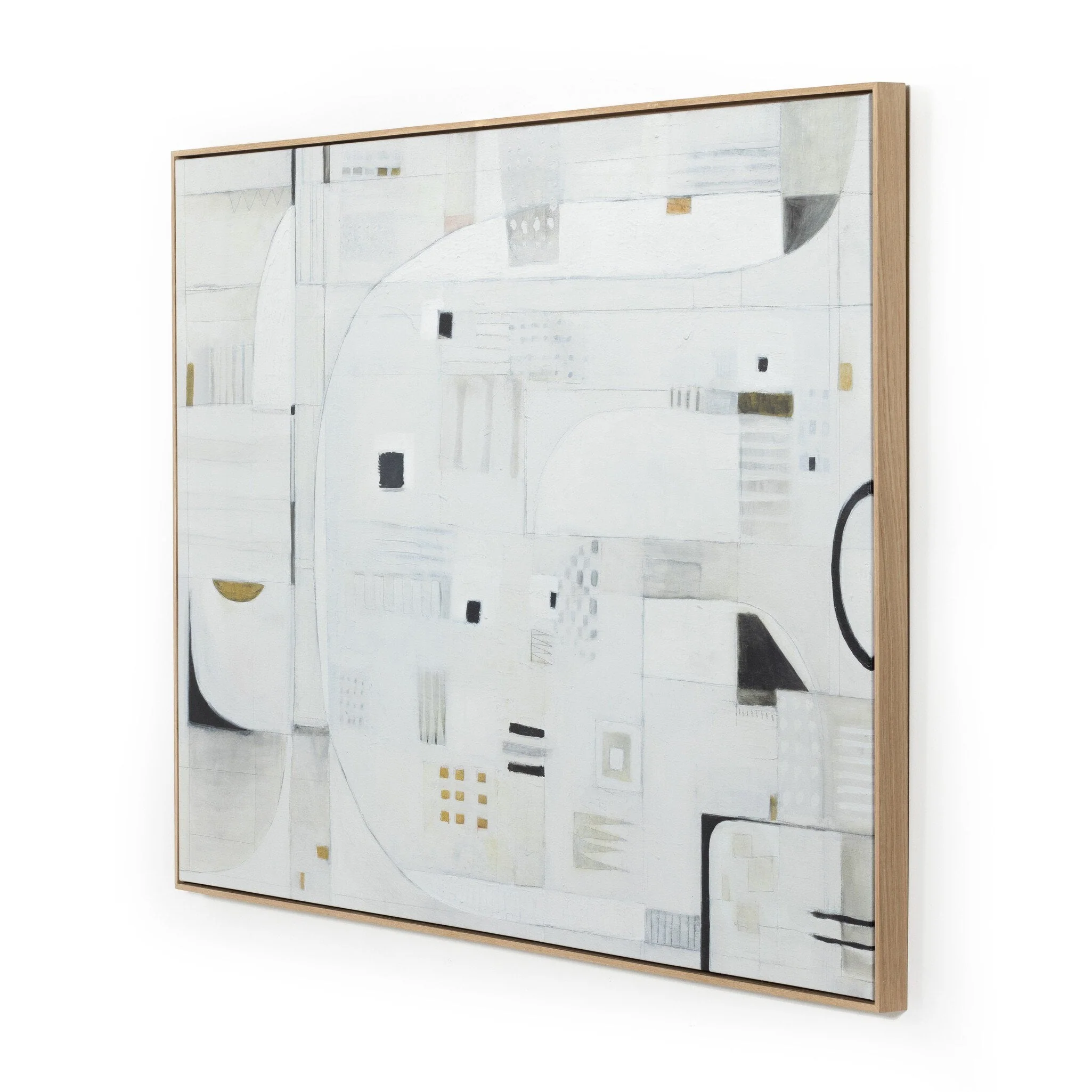 Dream by Jess Engle - Vertical Grain White Oak Floater - Image 2
