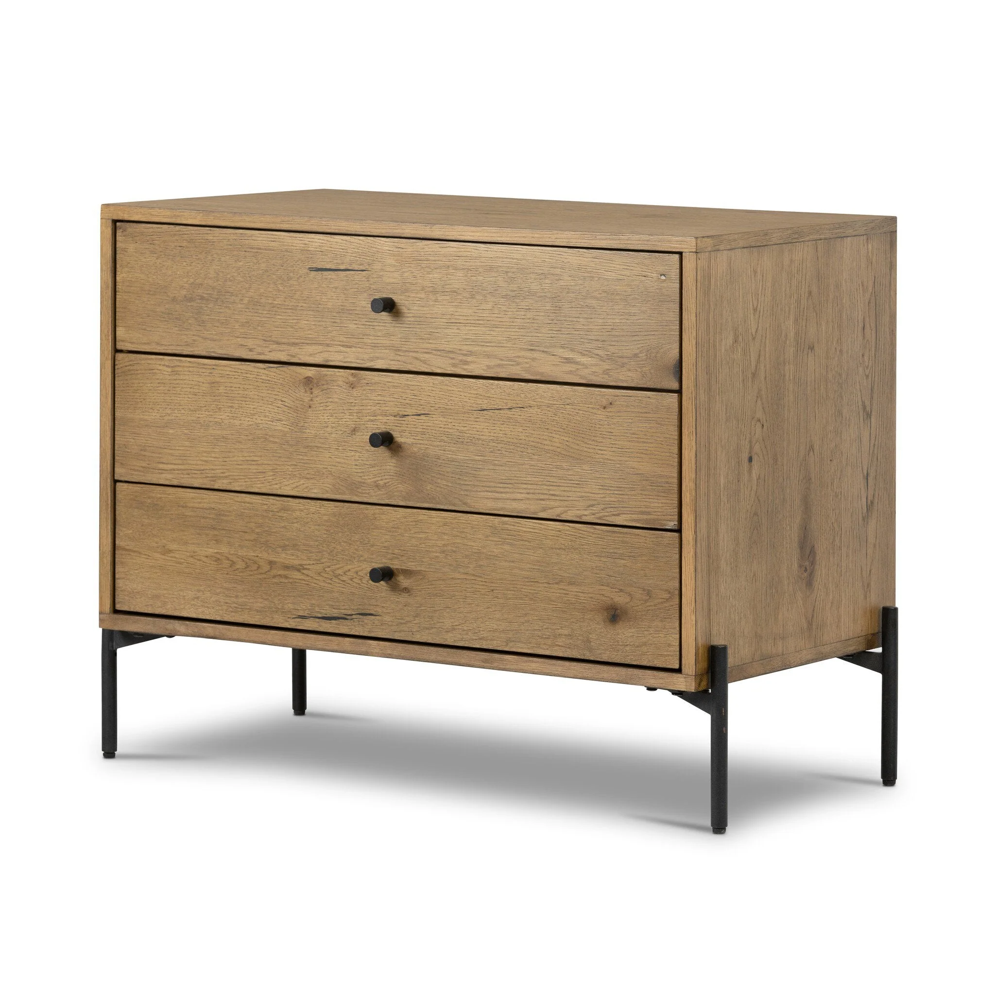 Eaton Large Nightstand - Amber Oak Resin - Image 2