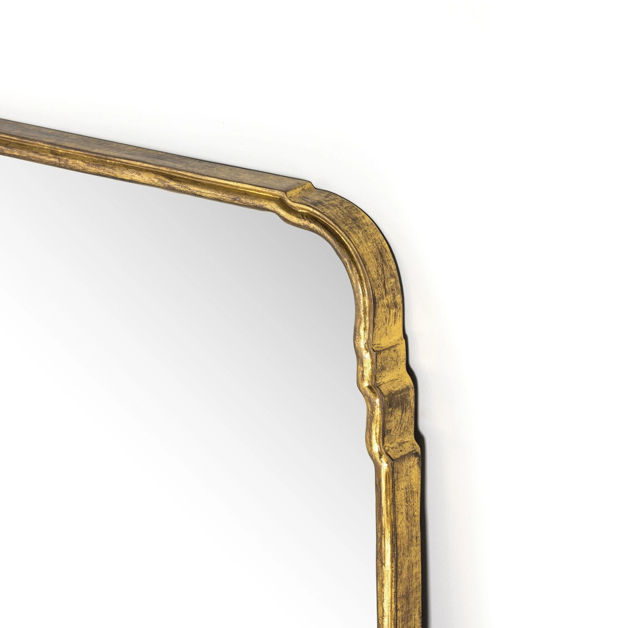 Loire Grand Floor Mirror - Antiqued Gold Leaf - Image 3