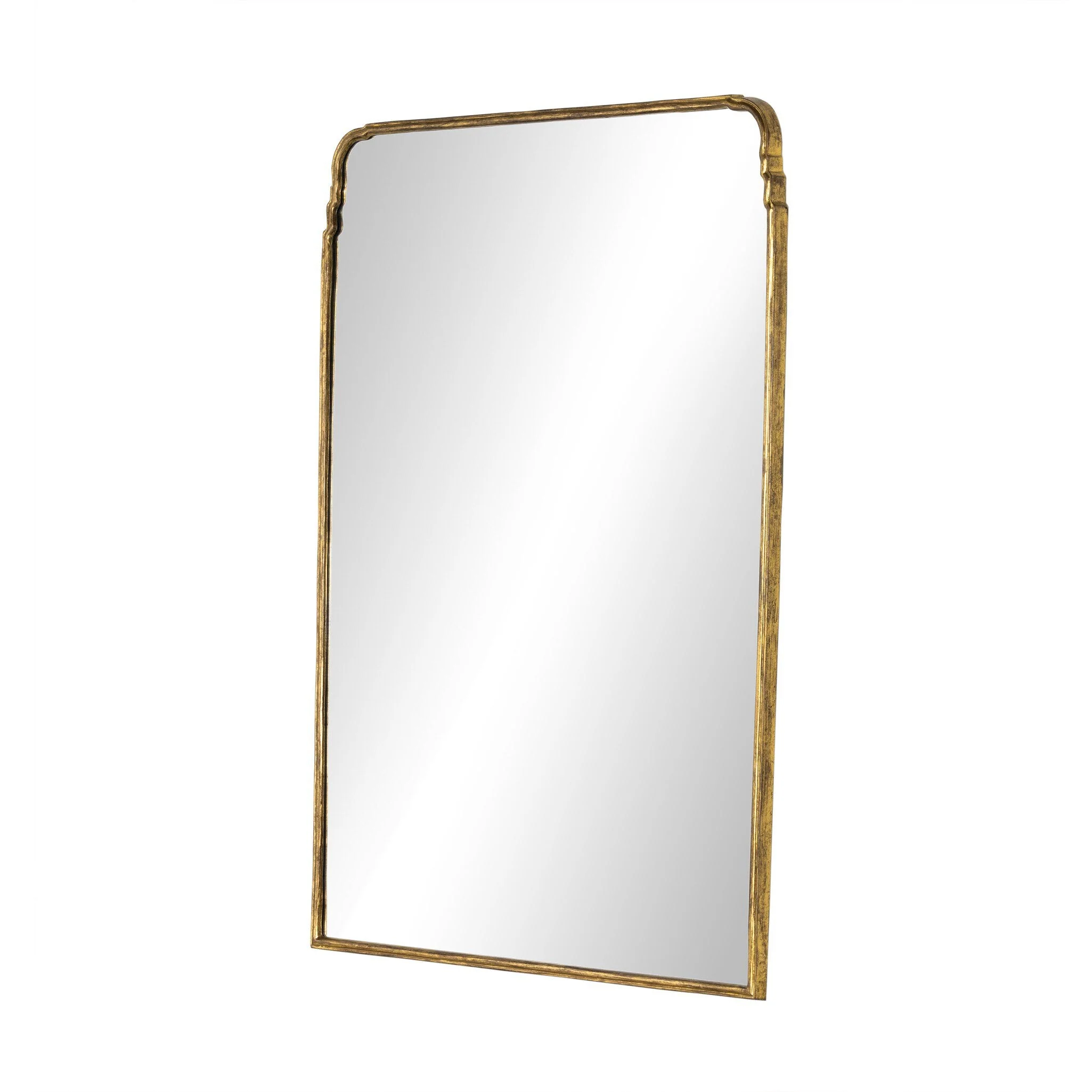 Loire Grand Floor Mirror - Antiqued Gold Leaf - Image 2