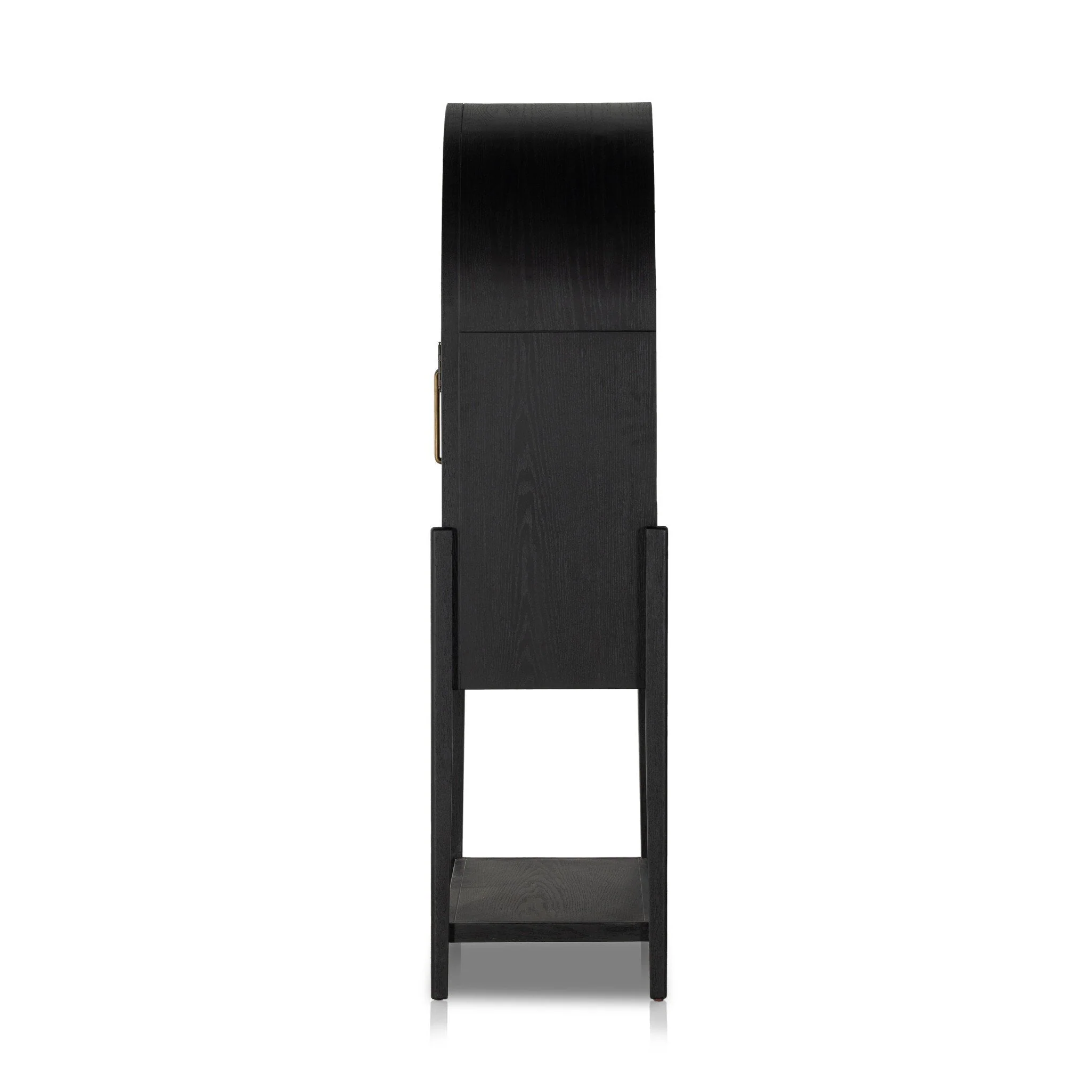 Tolle Bar Cabinet - Drifted Matte Black - Image 3