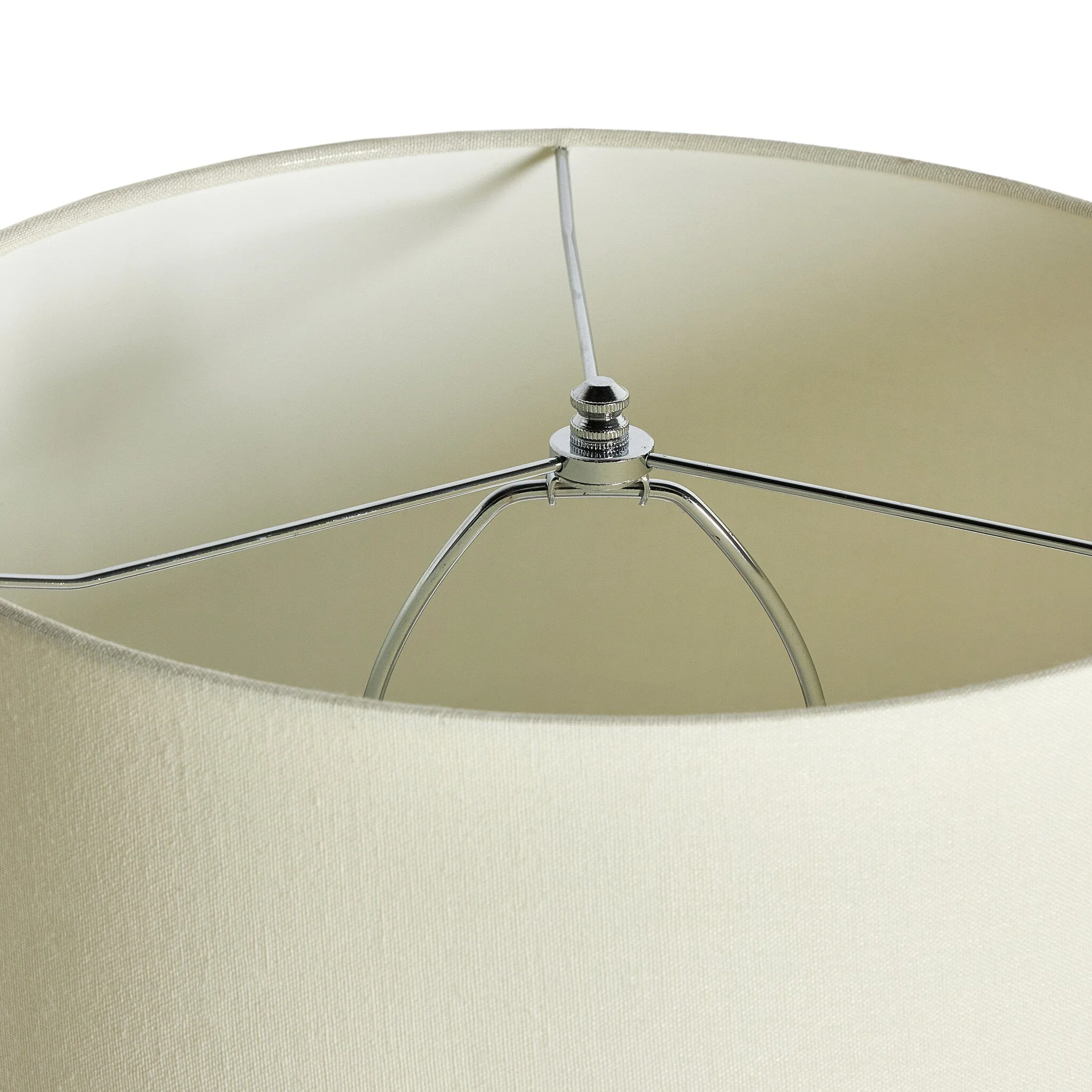 Ozer Table Lamp - Reactive White Glaze - Image 3