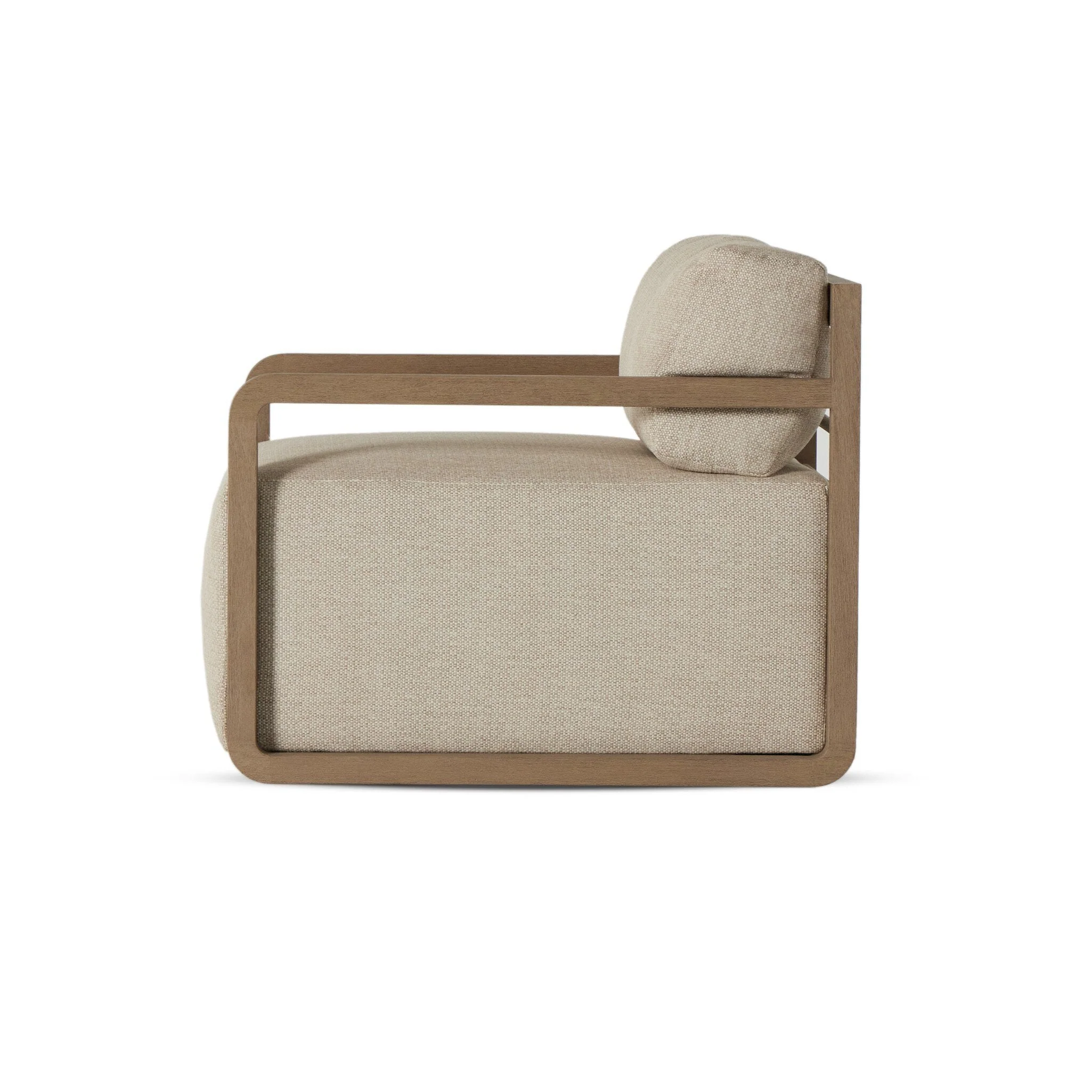 Stroud Outdoor Swivel Chair - Faye Sand - Image 3