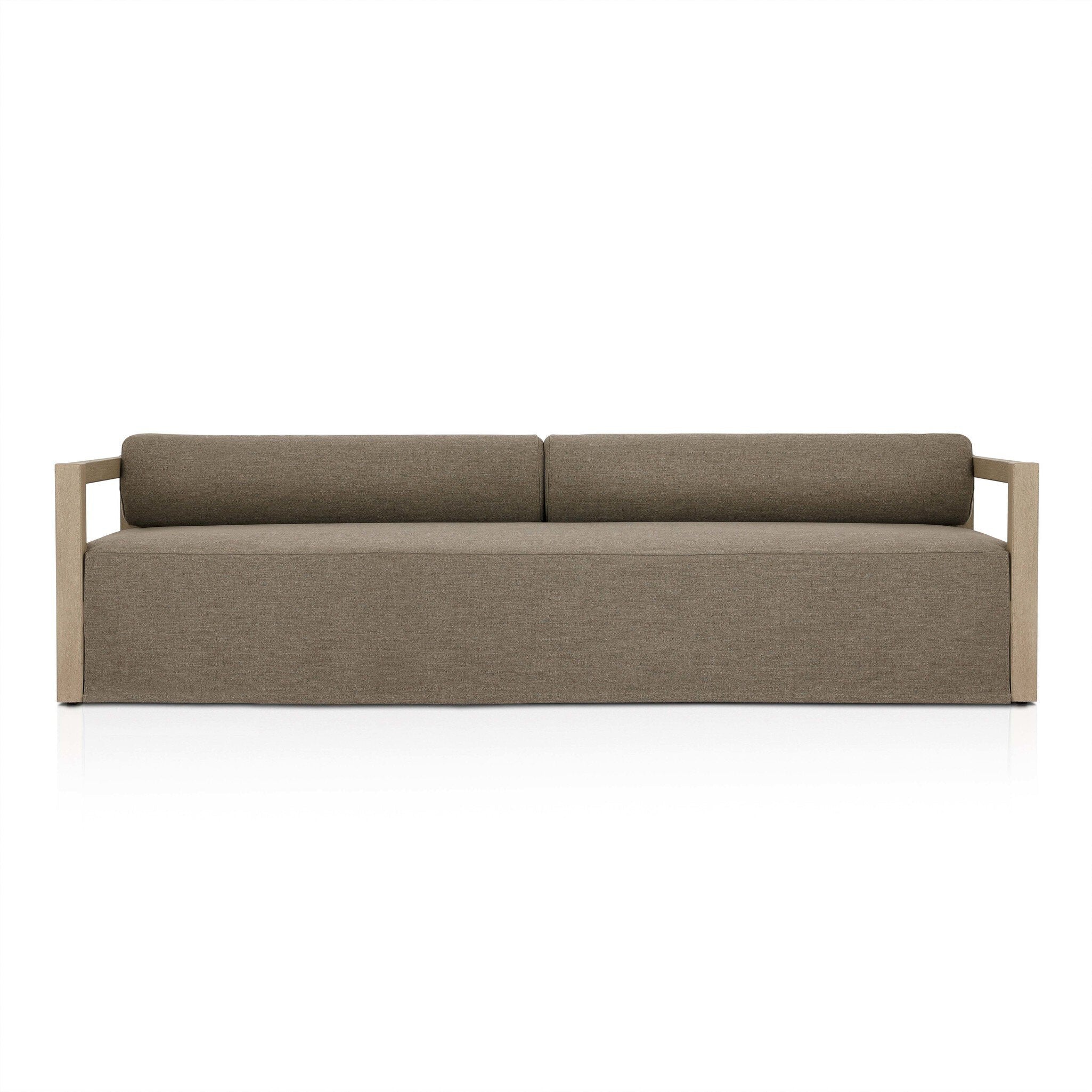 Laskin Outdoor Sofa-106" - Alessi Fawn - Image 1