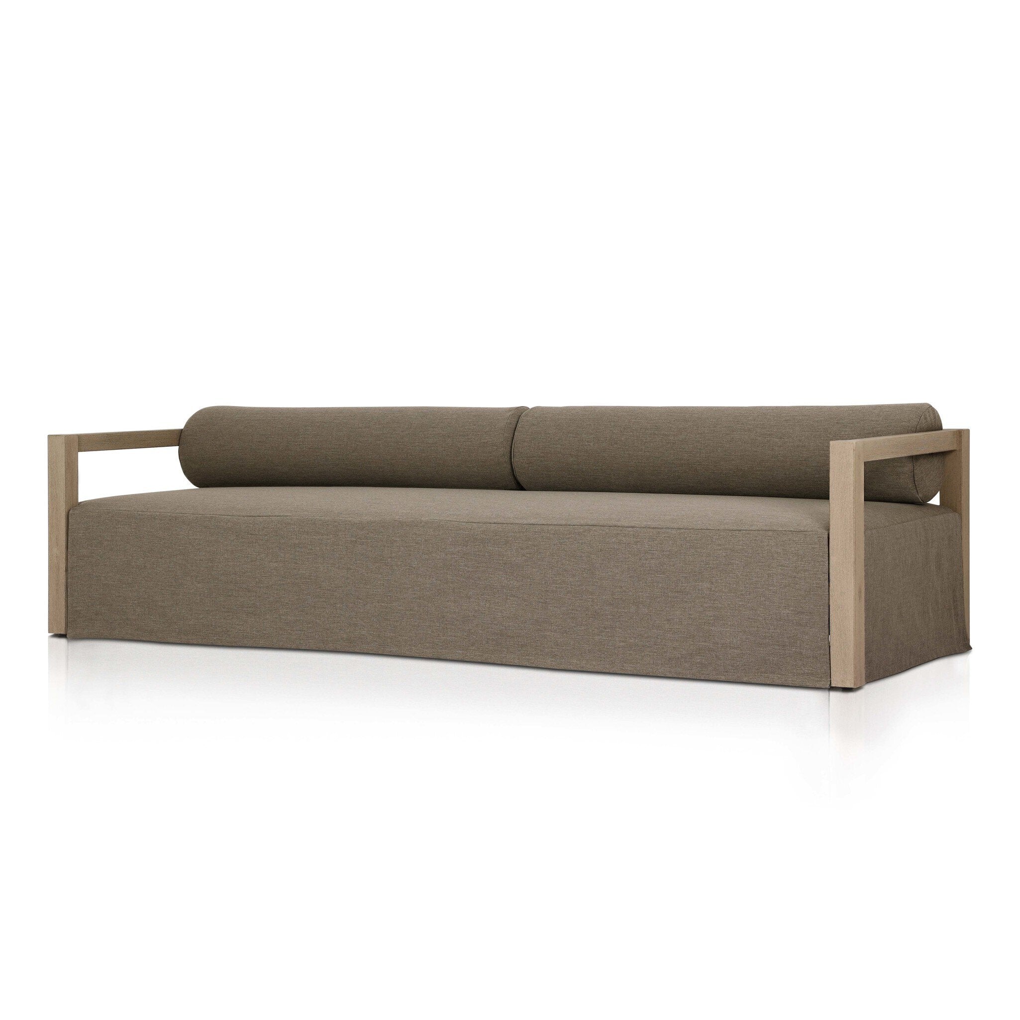 Laskin Outdoor Sofa-106" - Alessi Fawn - Image 2