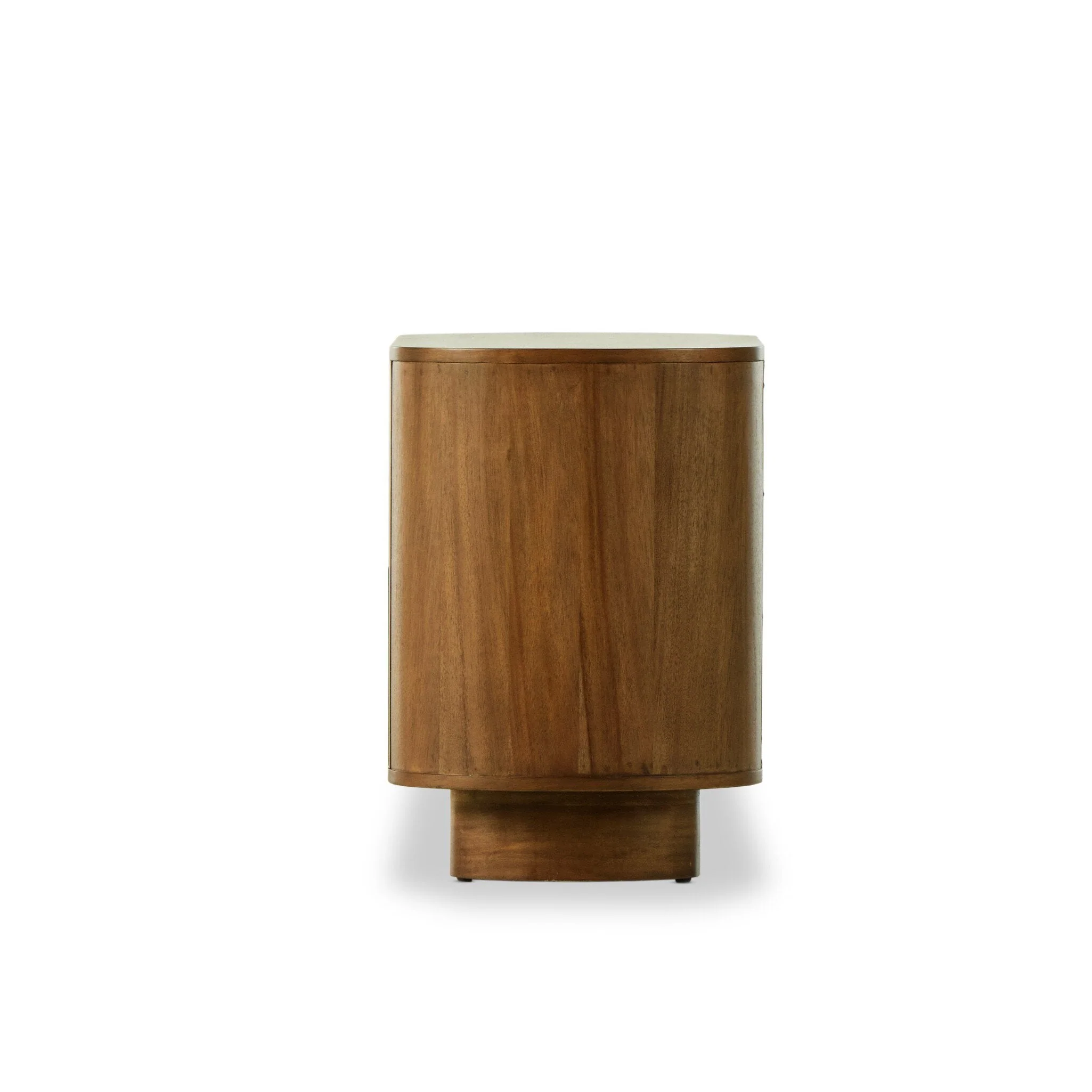 Paden Nightstand - Seasoned Brown Acacia - Image 3