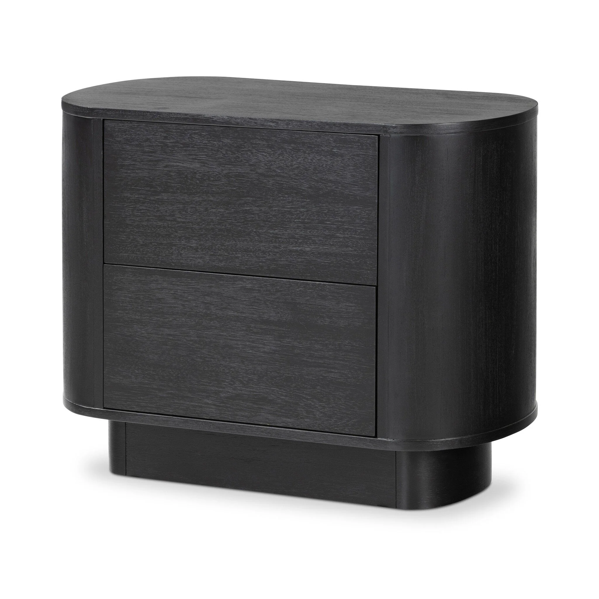 Paden Nightstand - Aged Black Acacia - Image 2