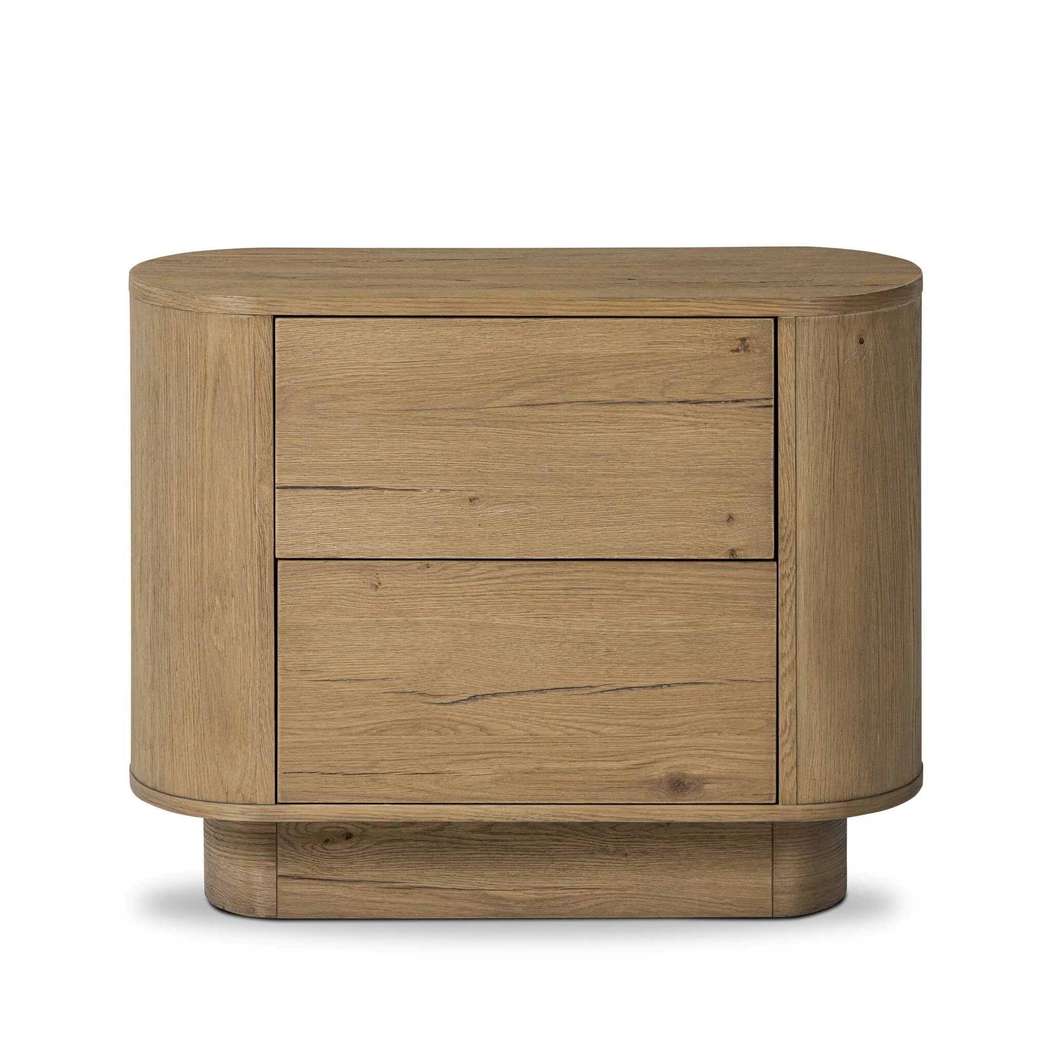 Paden Nightstand - Worn Oak Veneer - Image 1