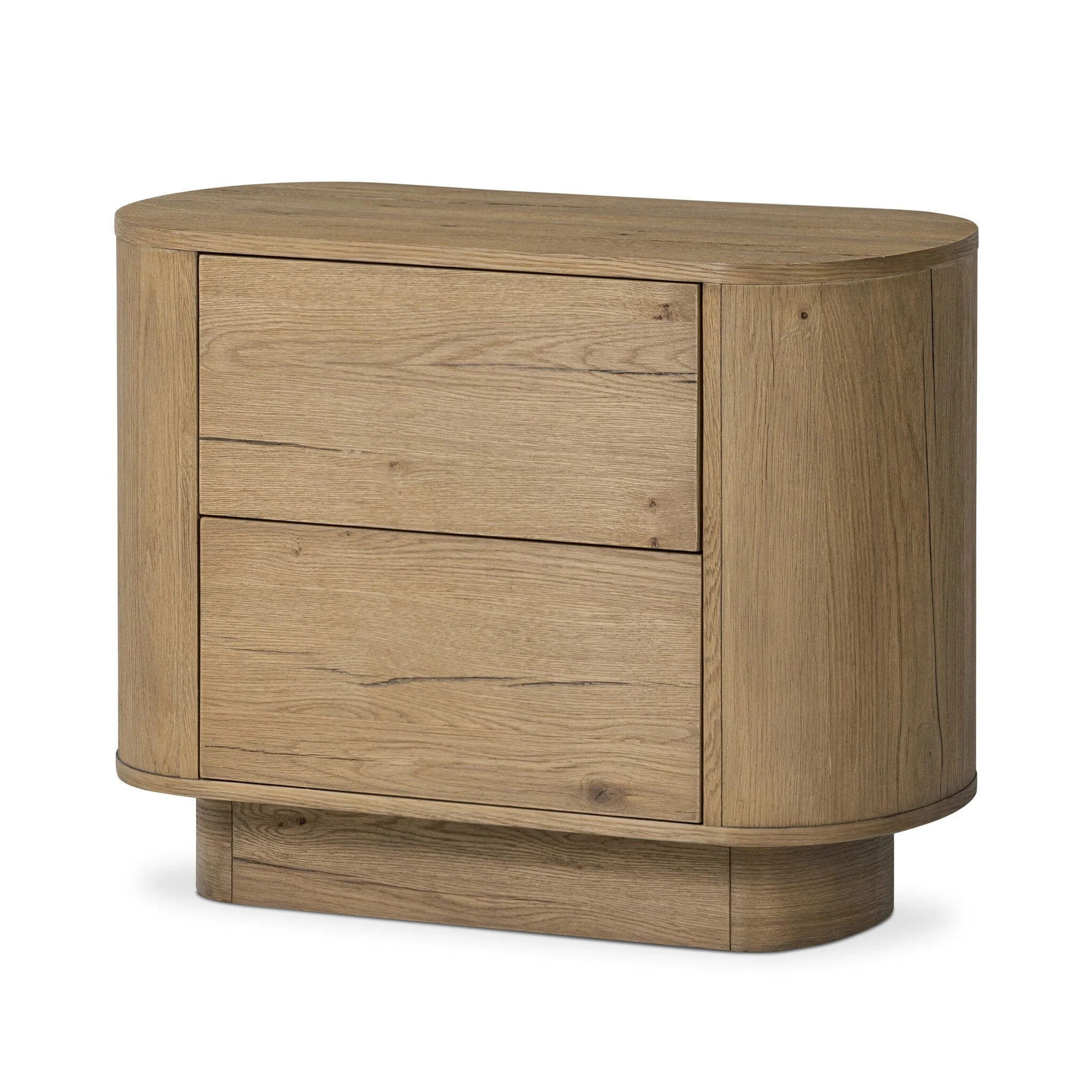 Paden Nightstand - Worn Oak Veneer - Image 2