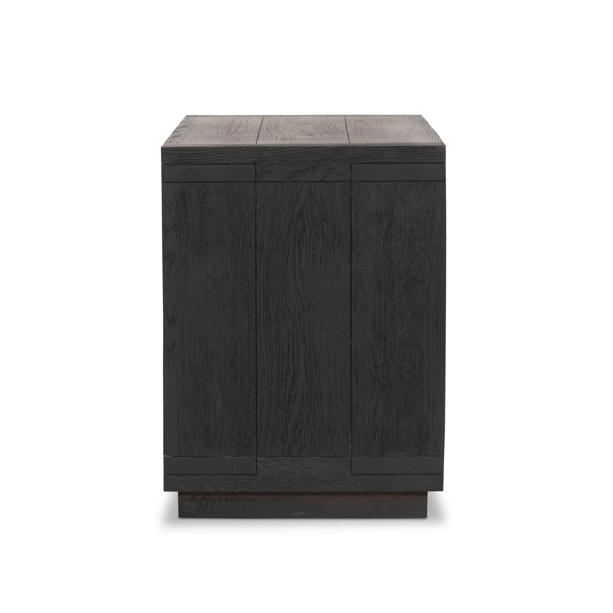 Warby Nightstand - Worn Black Veneer - Image 3