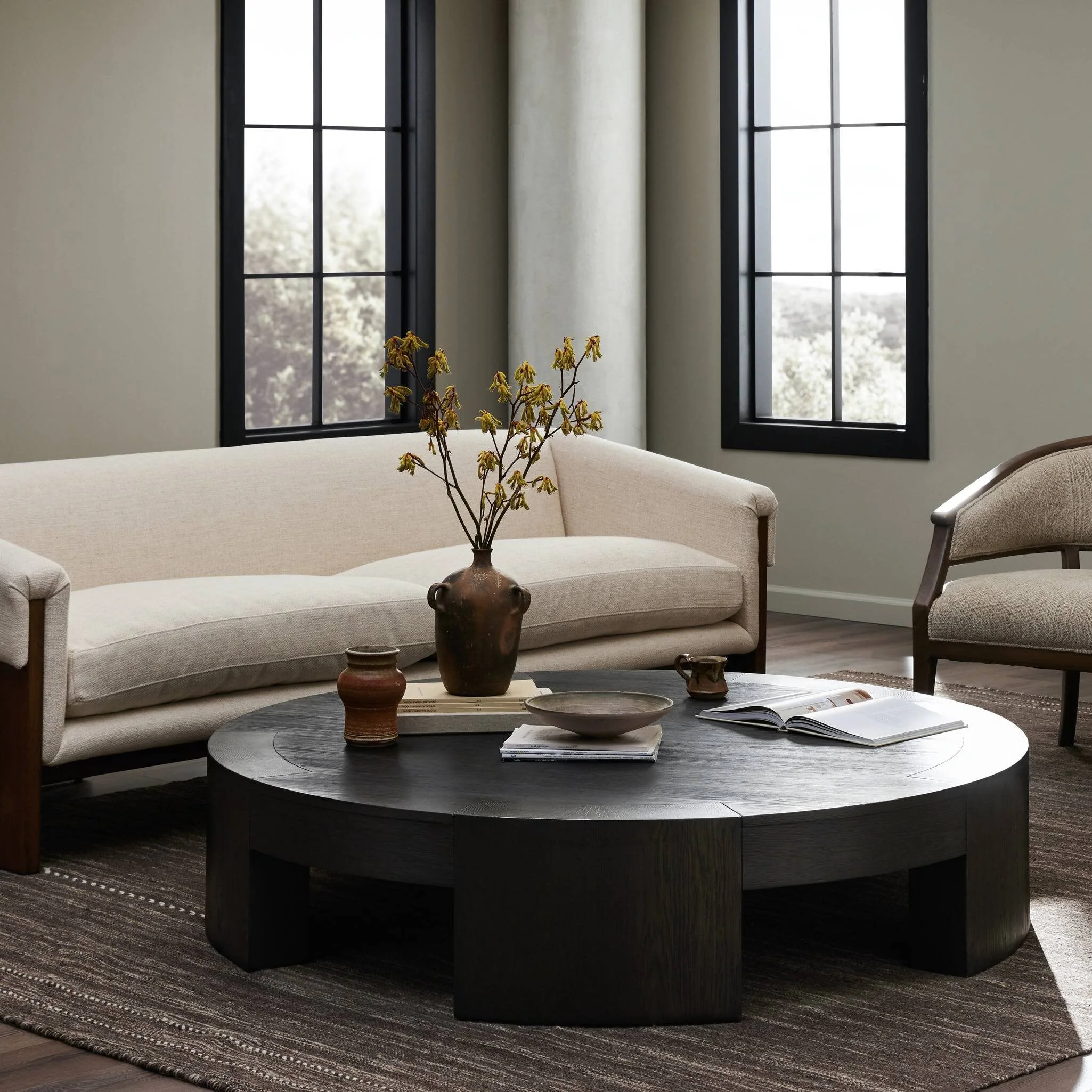 Sheffield Coffee Table - Charcoal Oak Veneer - Image 3