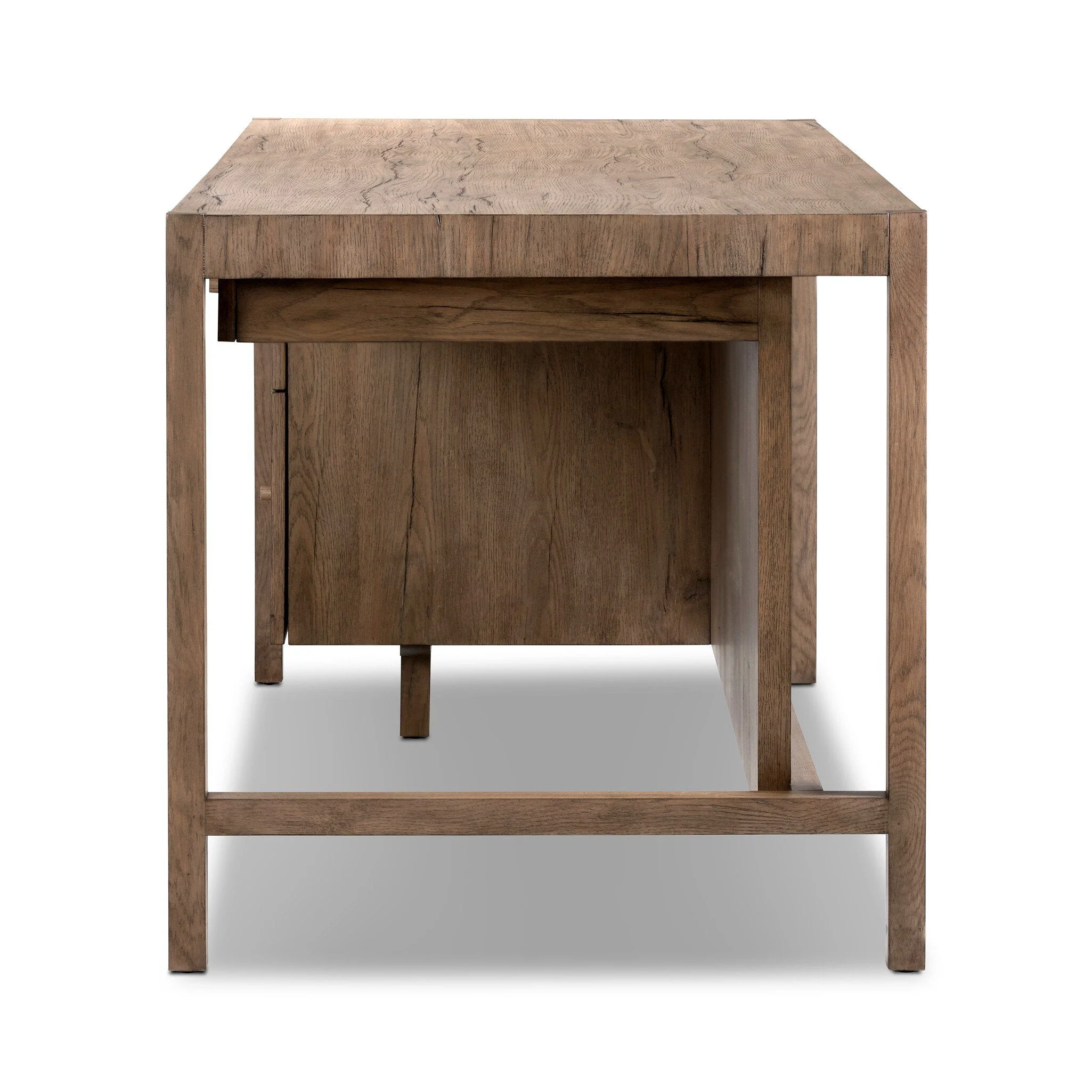 Suspension Desk - Rustic Grey Veneer - Image 3