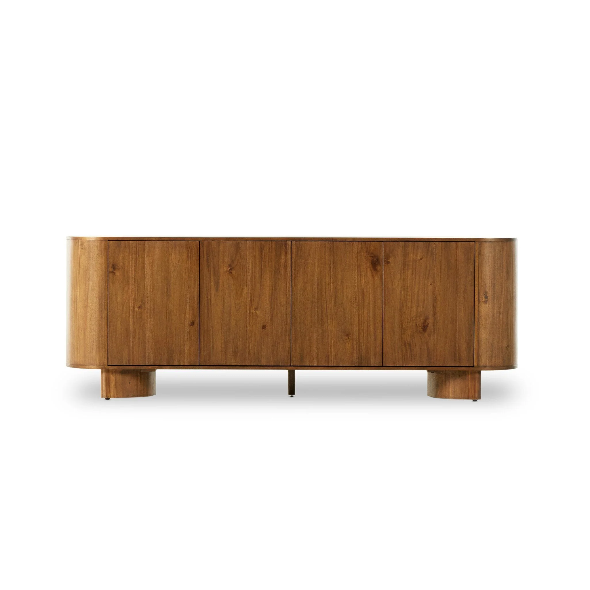 Paden Sideboard - Seasoned Brown Acacia - Image 1