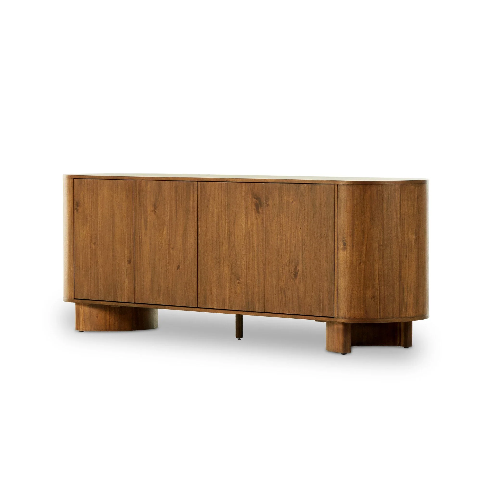Paden Sideboard - Seasoned Brown Acacia - Image 2