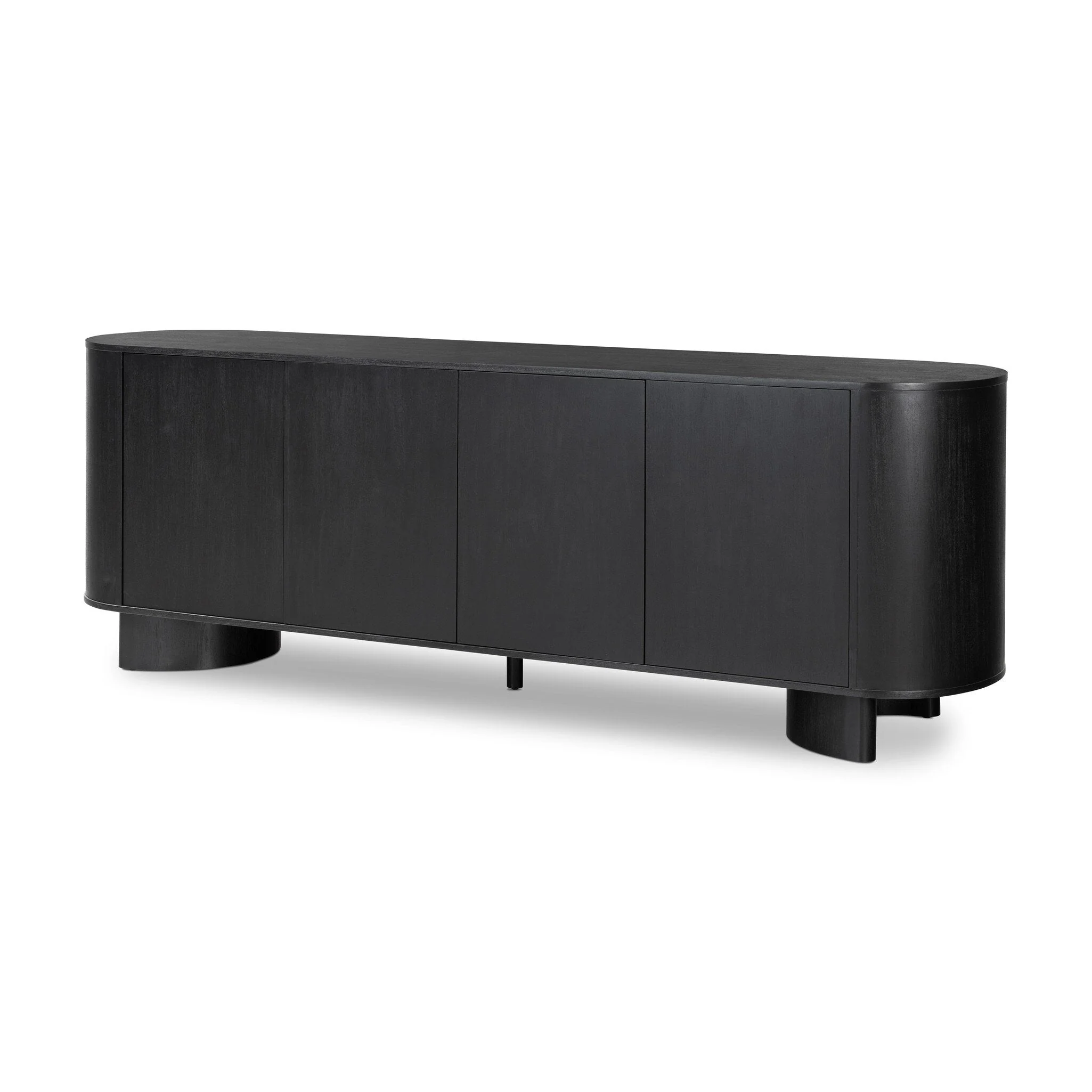 Paden Sideboard - Aged Black Acacia - Image 2