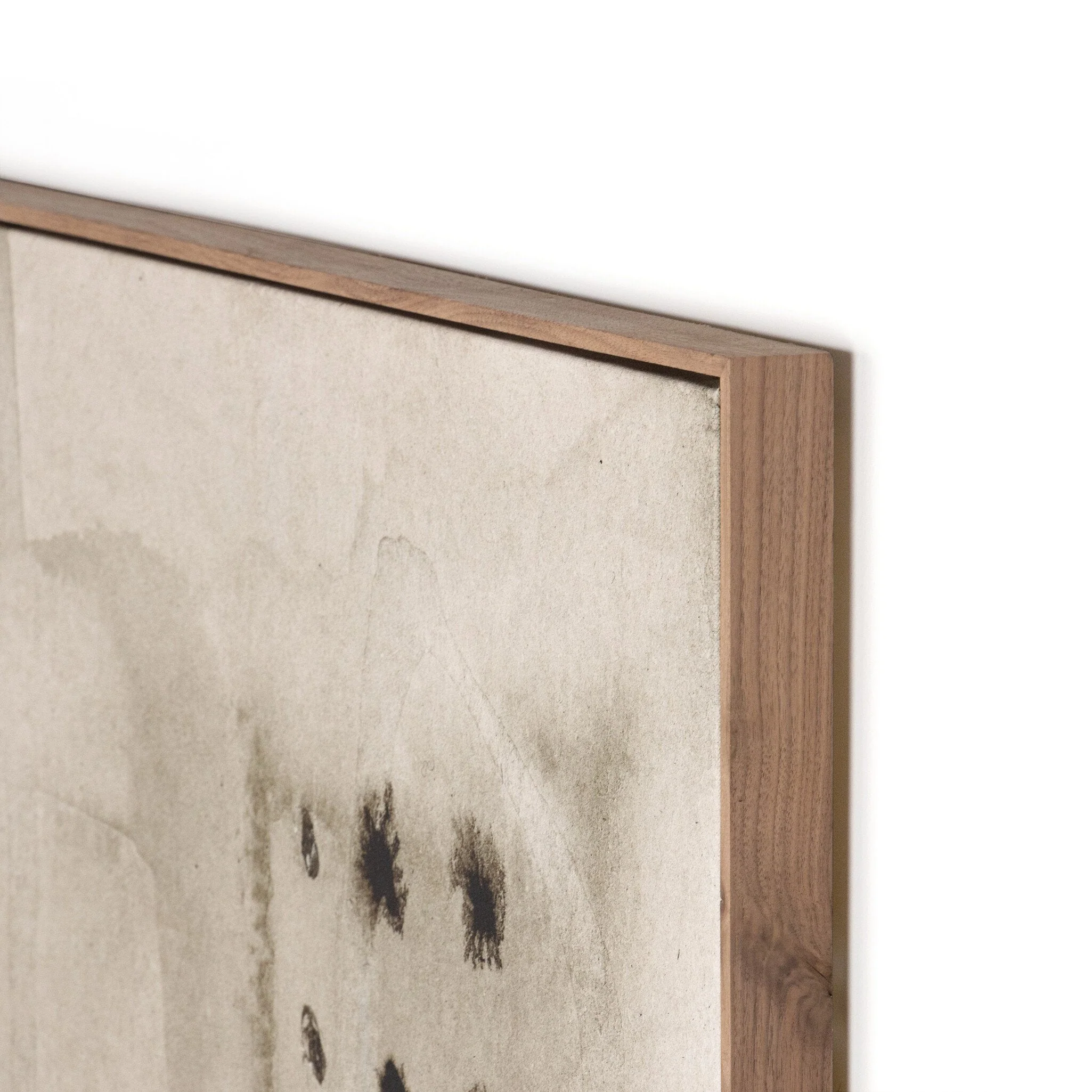 Study VI by Jess Engle - Rustic Walnut Floater - Image 3