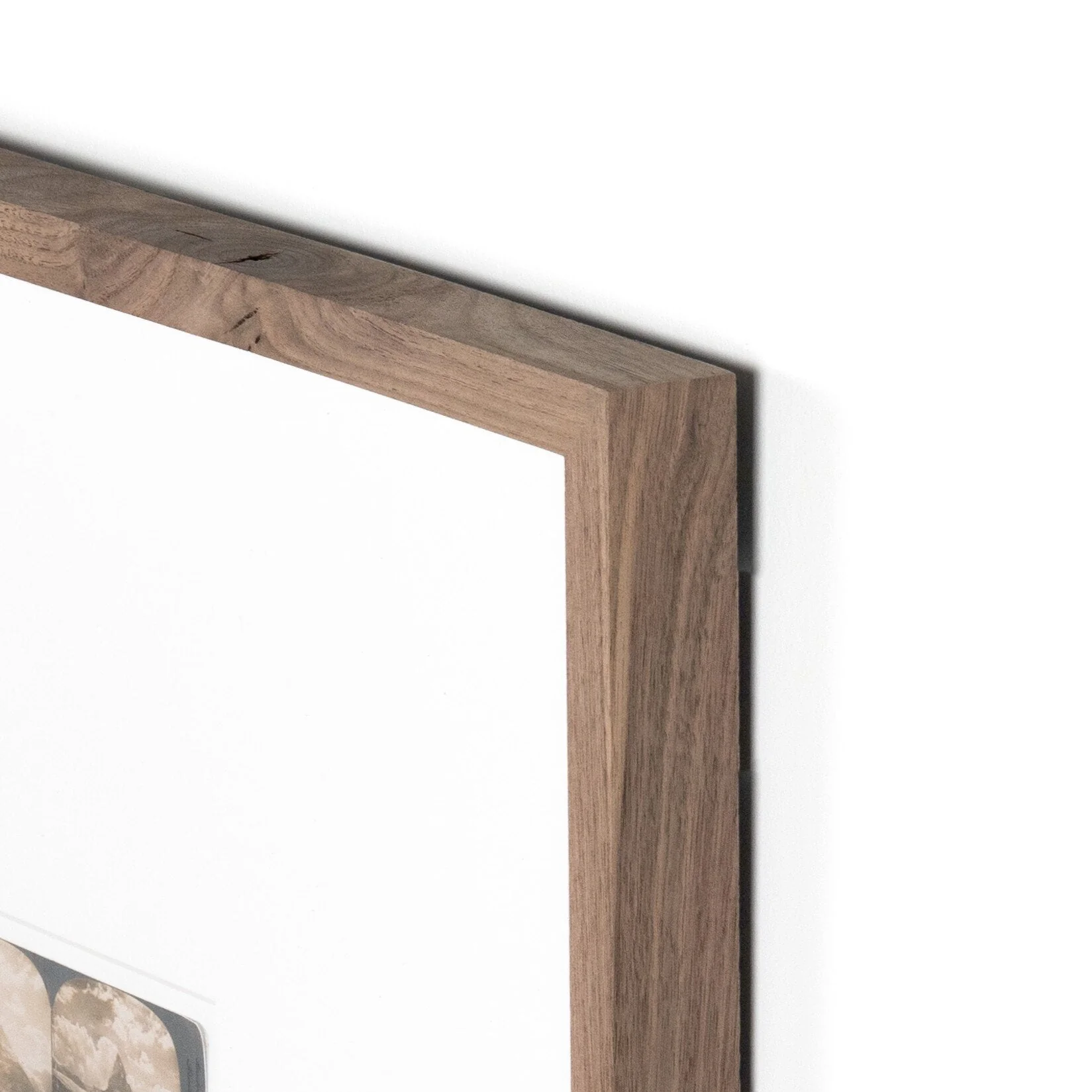 Looking At The Matterhorn by Gold Rush Art Co - Rustic 1.5 Walnut - Image 3