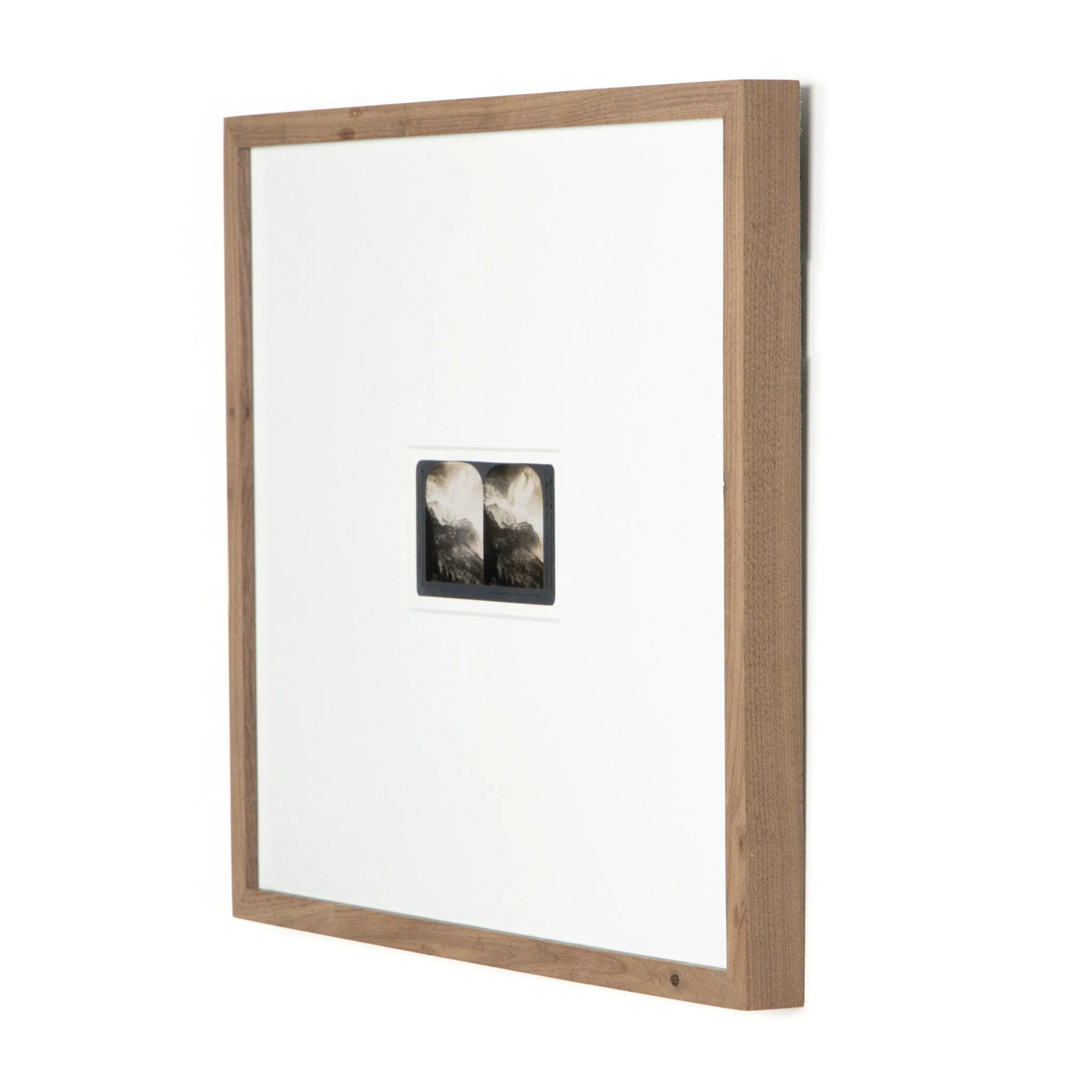 Swiss Alps by Gold Rush Art Co - Rustic 1.5 Walnut - Image 2